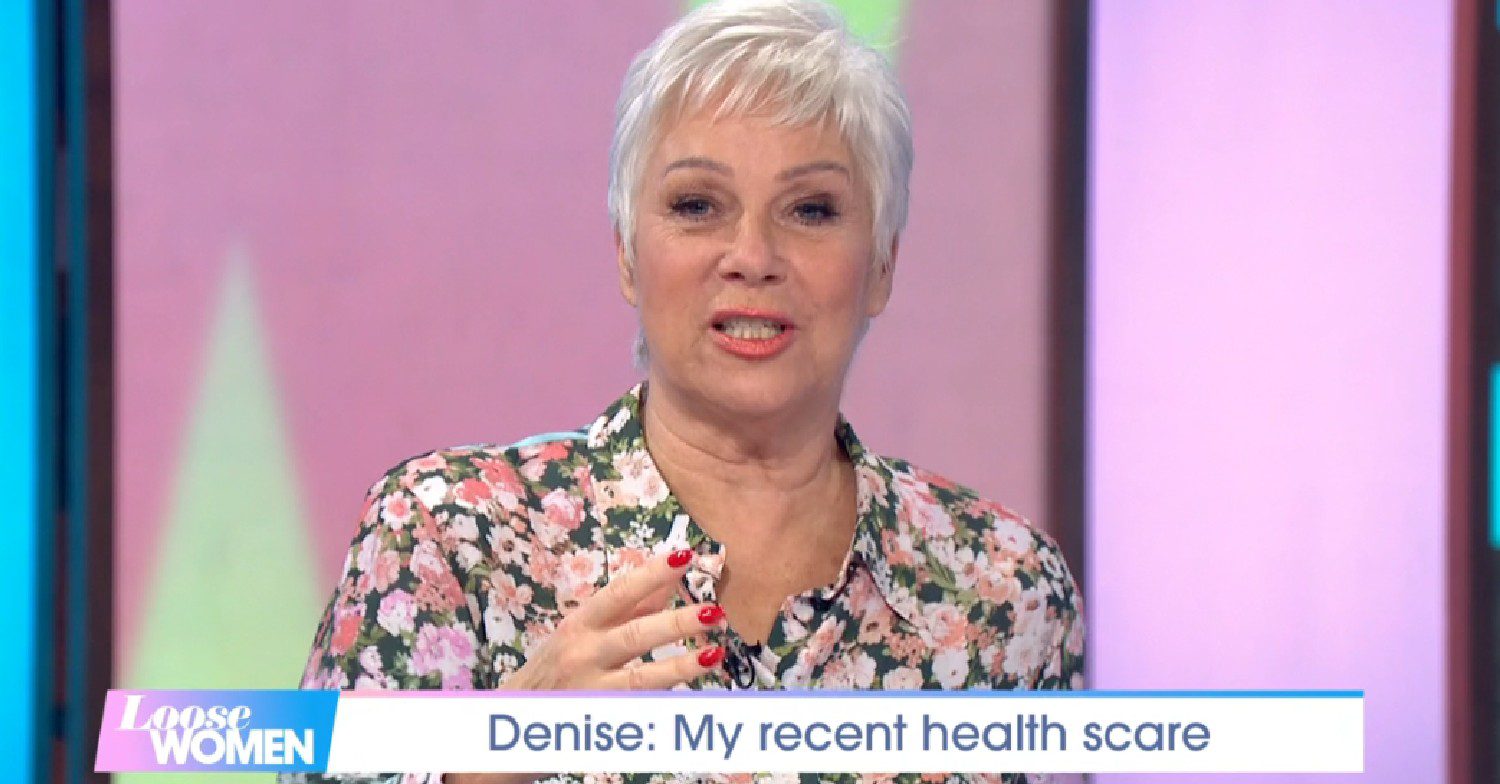 Denise Welch talking on Loose Women