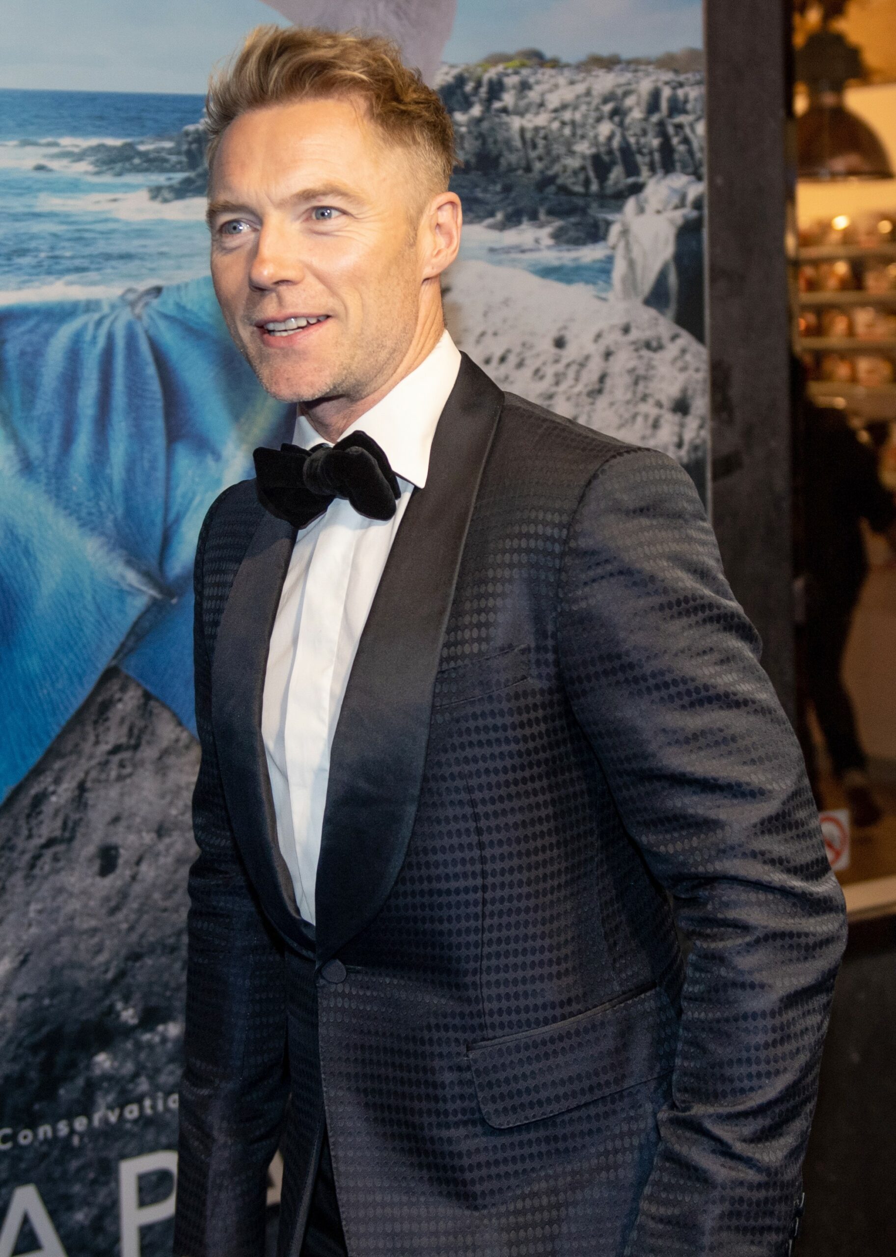 Ronan Keating smiling