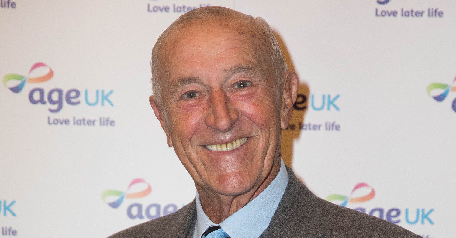 Strictly star Len Goodman smiling
