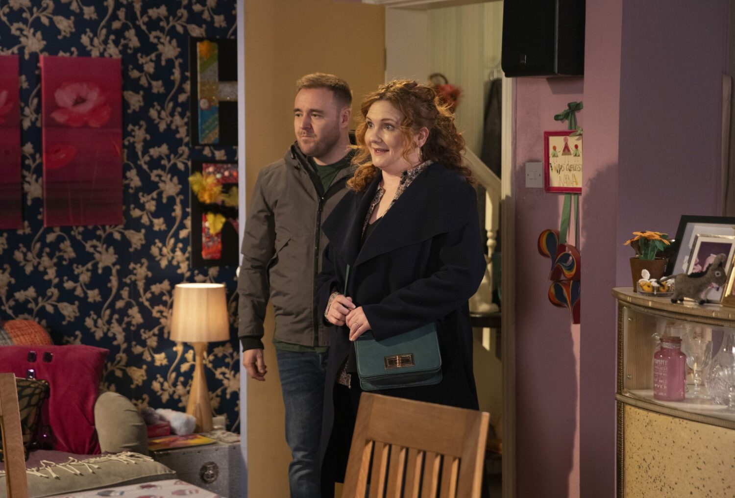 Tyrone and Fiz return home smiling in Corrie