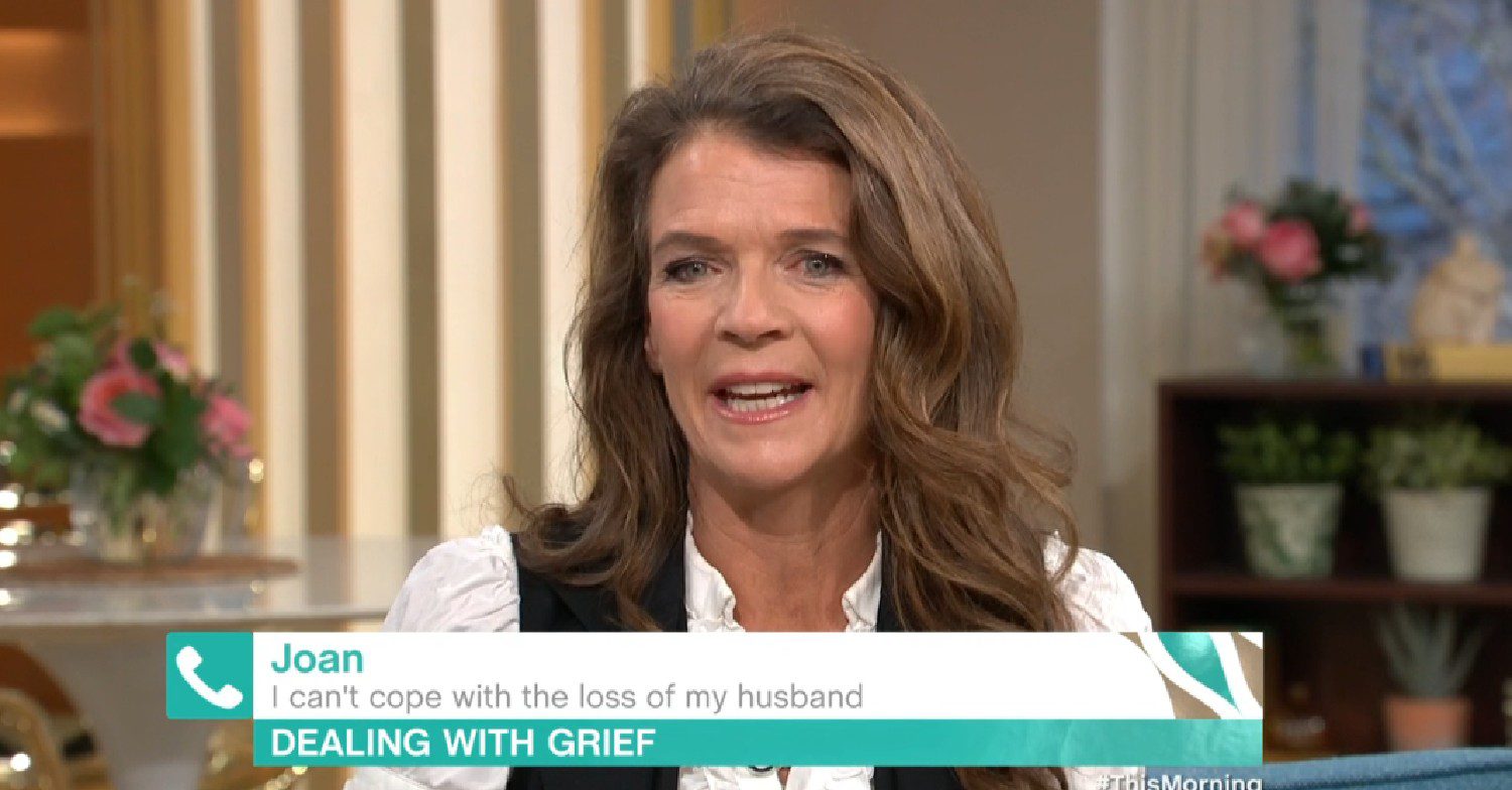 Annabel Croft talking to callers on This Morning