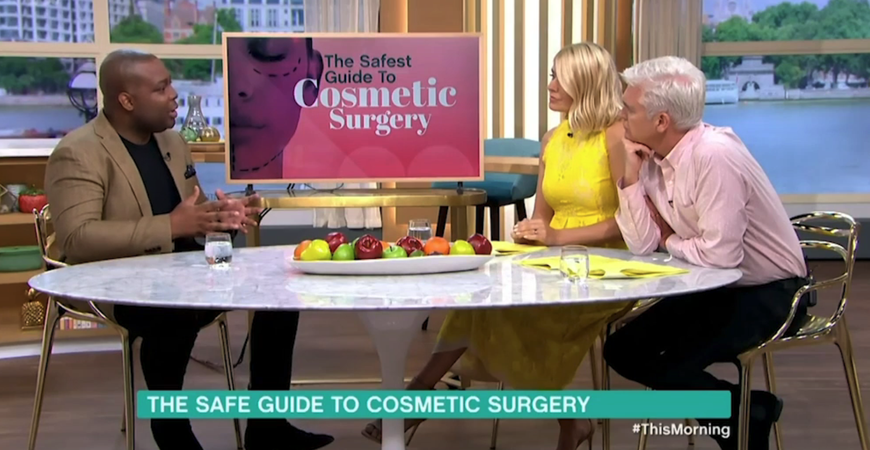 A doctor speaking to Phil and Holly on This Morning