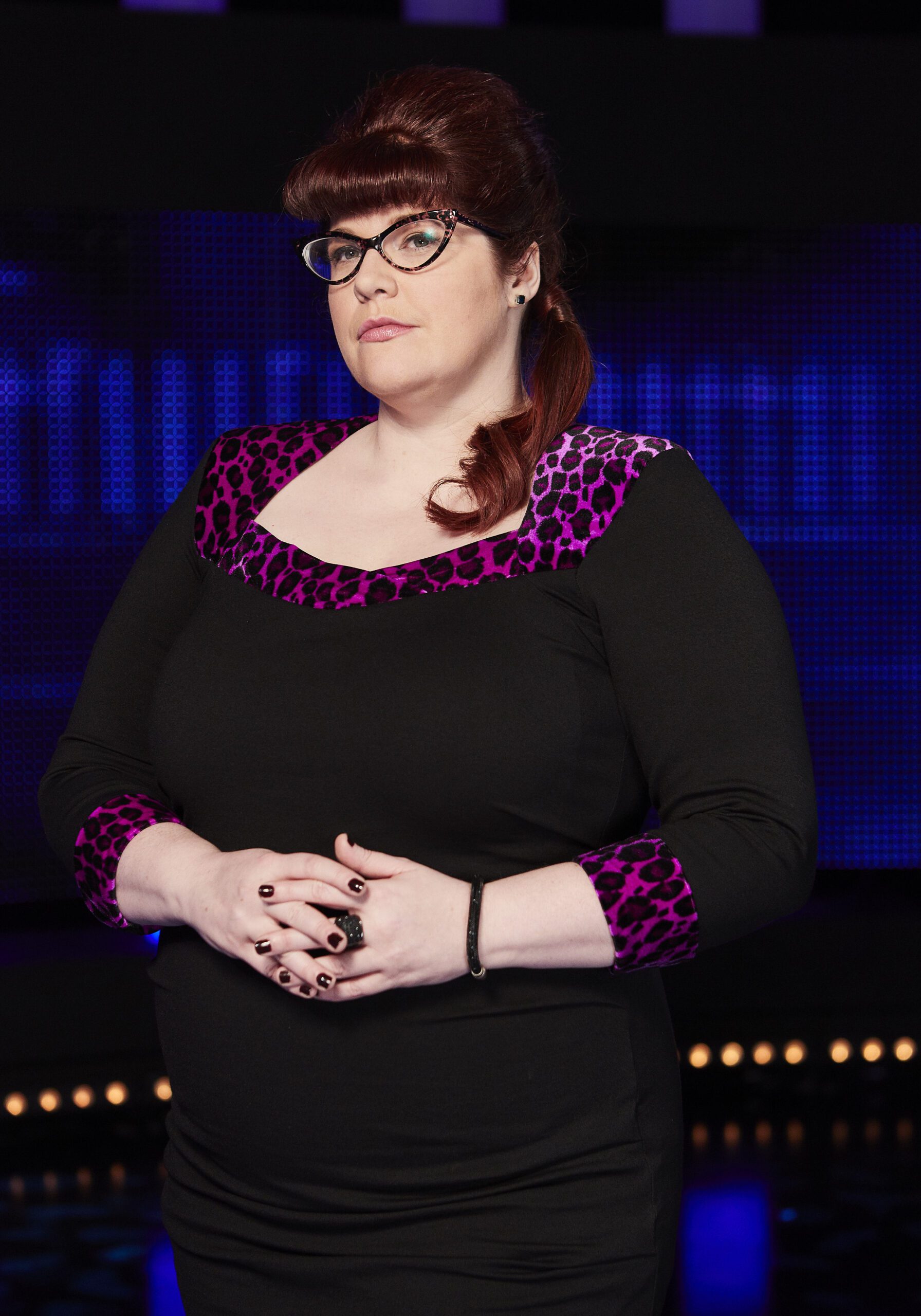 Jenny Ryan scowling on The Chase