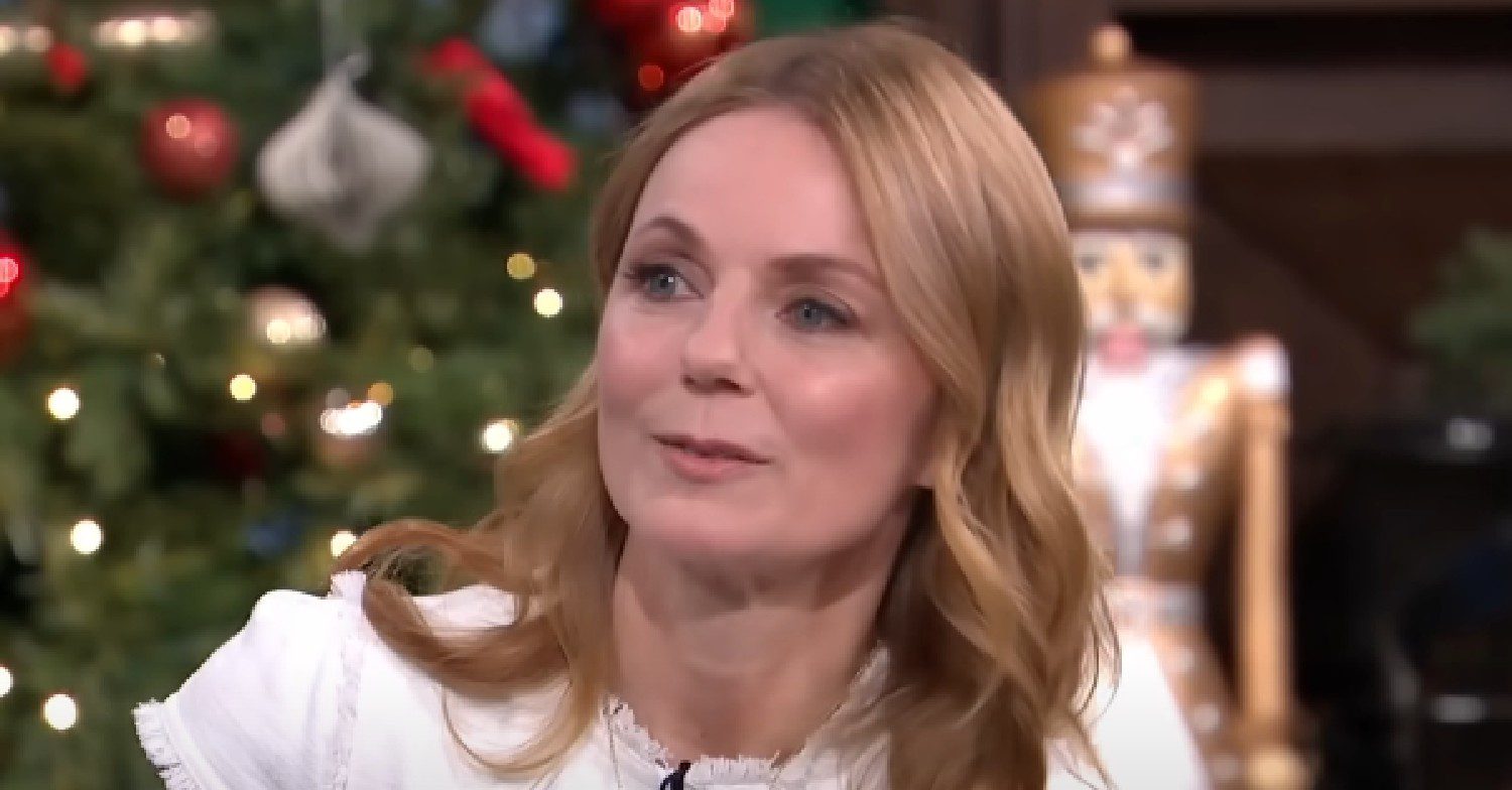 Geri Halliwell speaking on This Morning