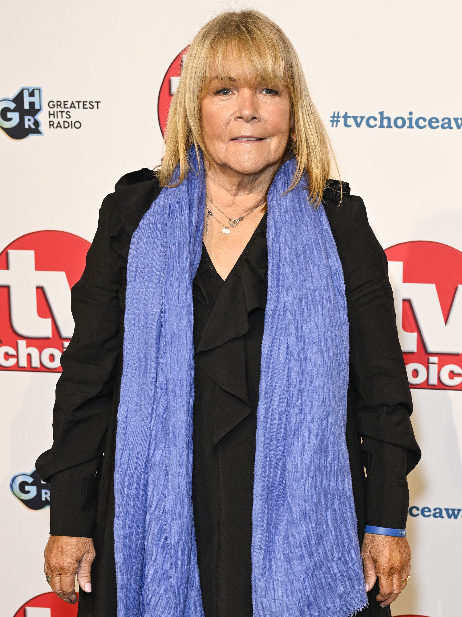 Linda Robson smiling at TV Choice Awards