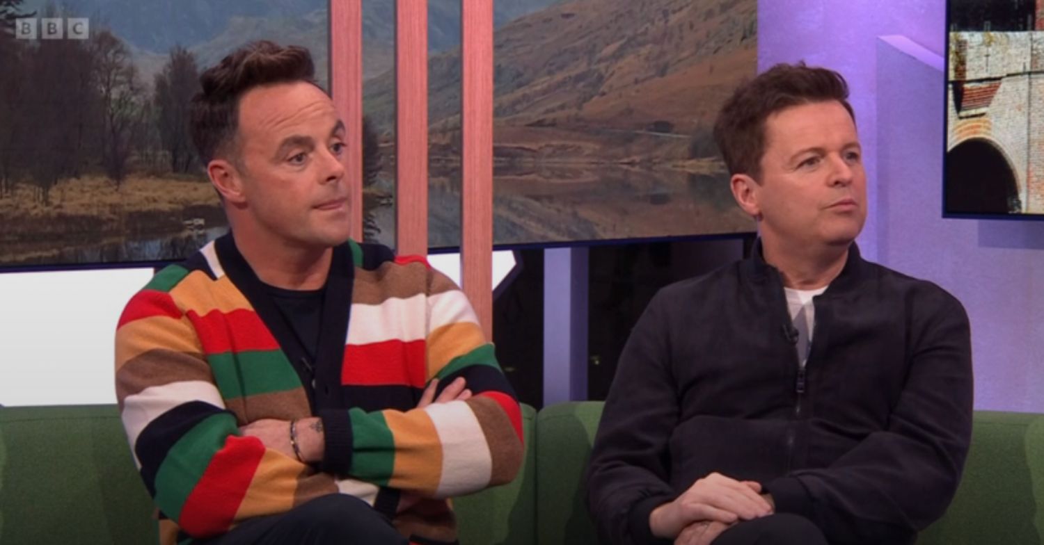 Ant and Dec on The One Show