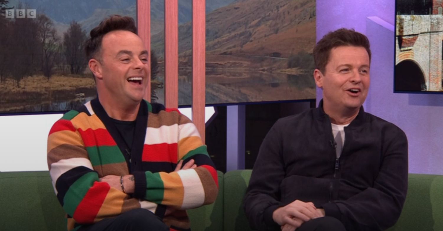 Ant and Dec on The One Show