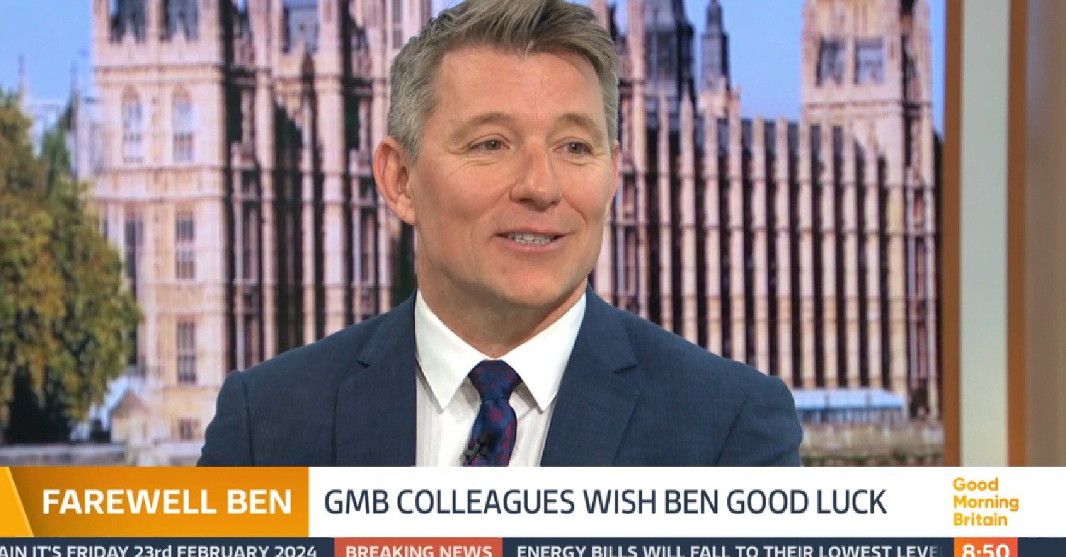 Ben Shephard talking on final GMB show