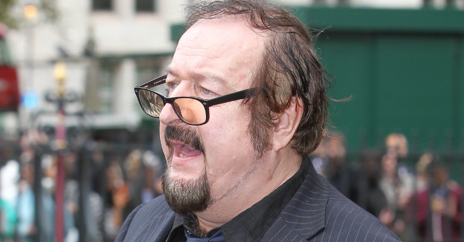 Steve Wright mid-conversation