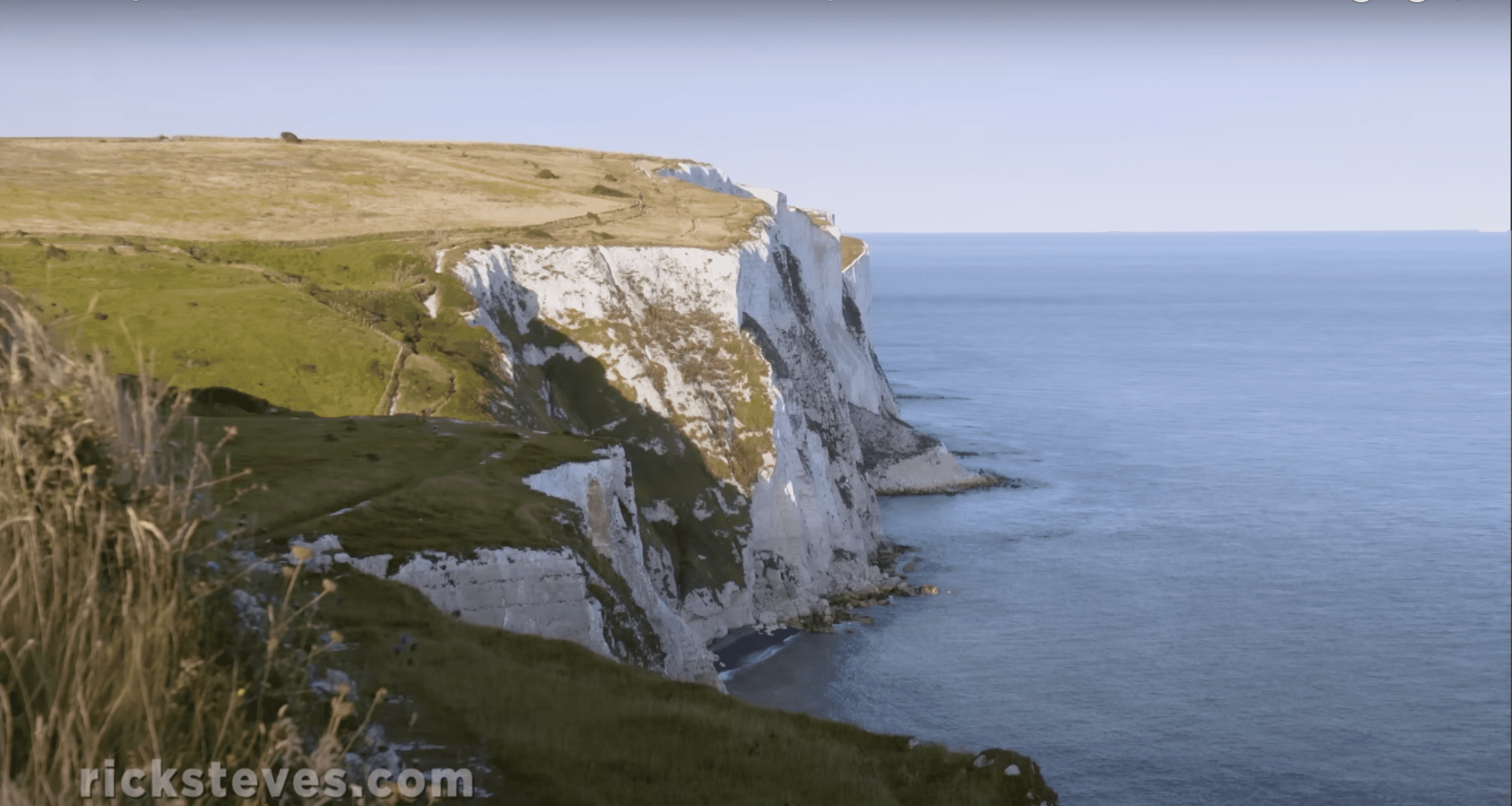 The White cliffs of dover ladnscape ocean view