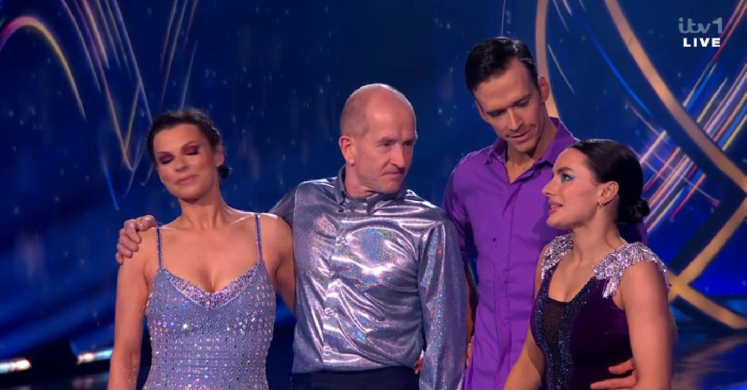 Eddie Edwards and Amber Davies on Dancing On Ice