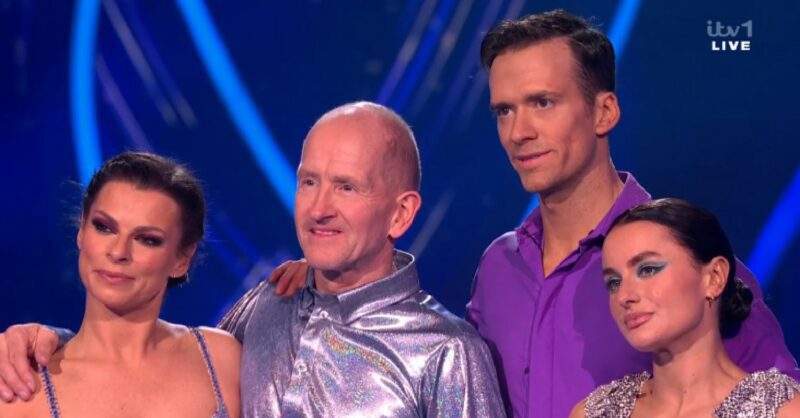 Eddie Edwards and Amber Davies on Dancing On Ice