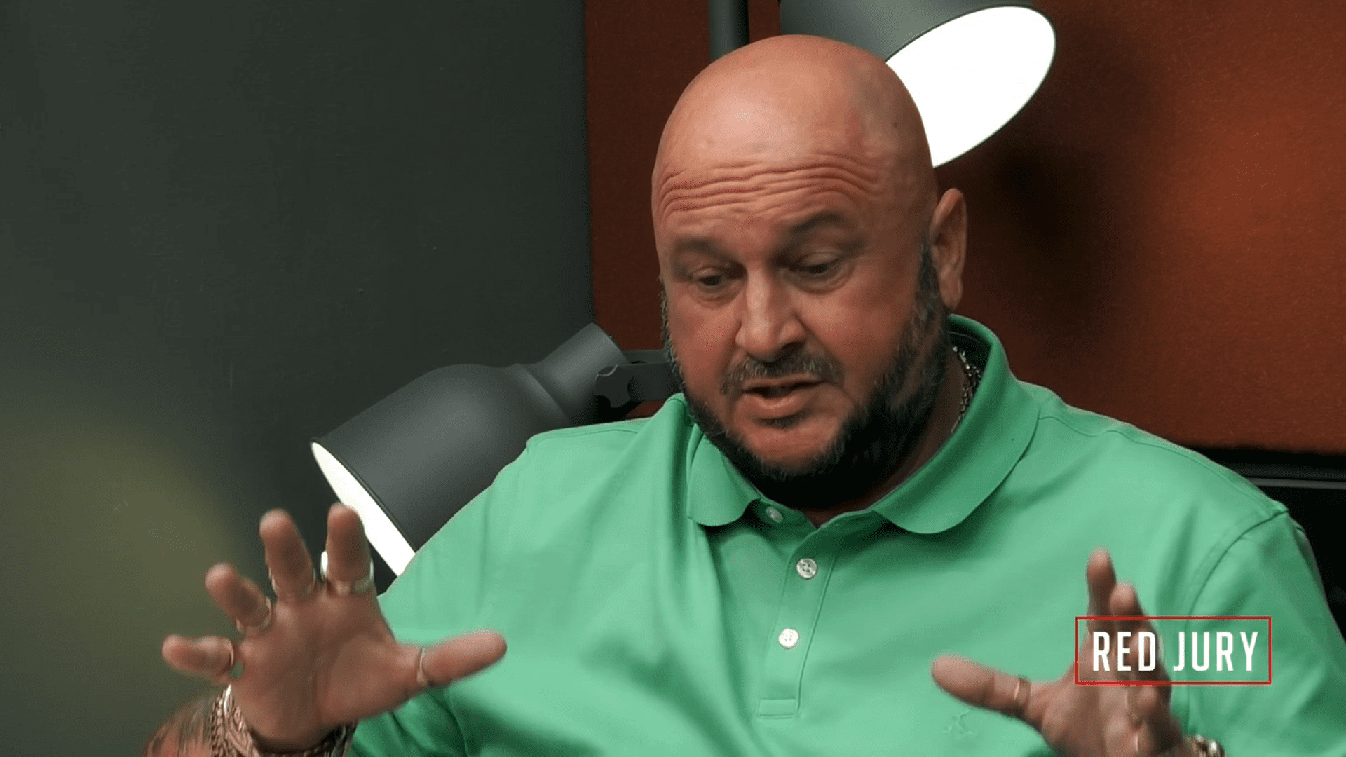 Ricky on The Jury Murder Trial last night