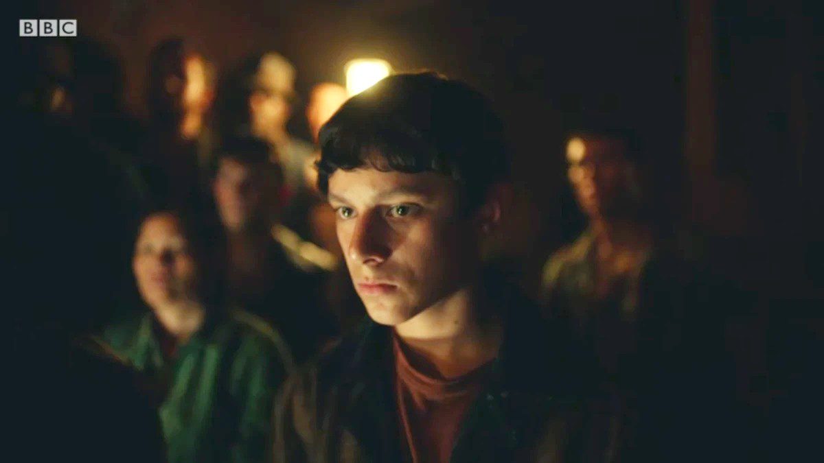 Daniel Frogson looking moody in His Dark Materials