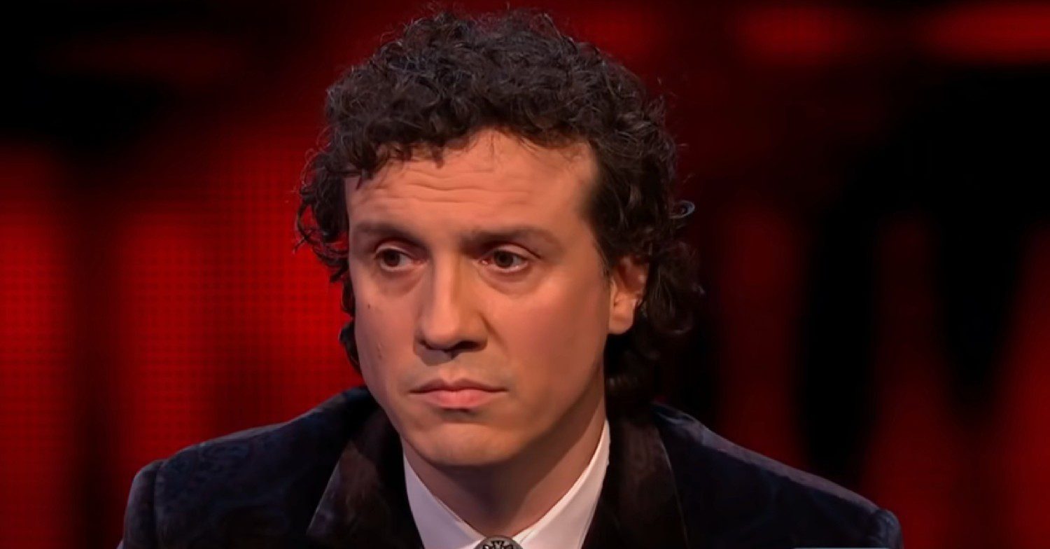 Darragh Ennis looking grumpy on The Chase