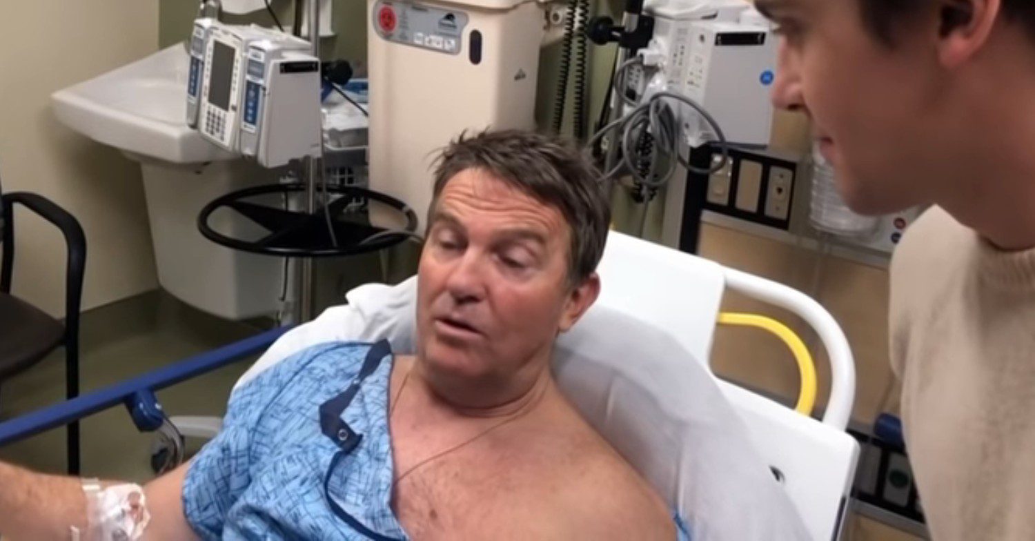 Bradley Walsh in hospital on Breaking Dad
