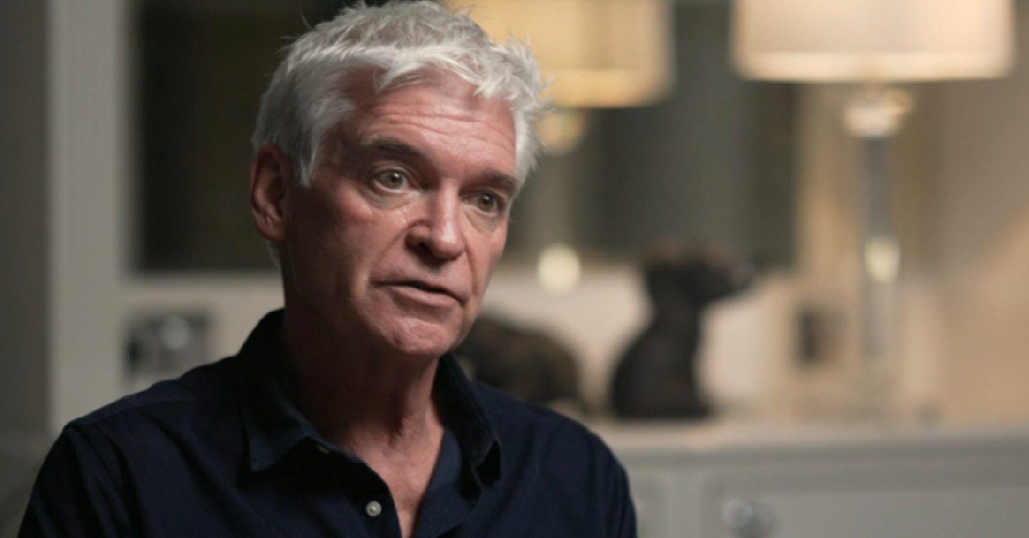 Phillip Schofield speaking in BBC interview