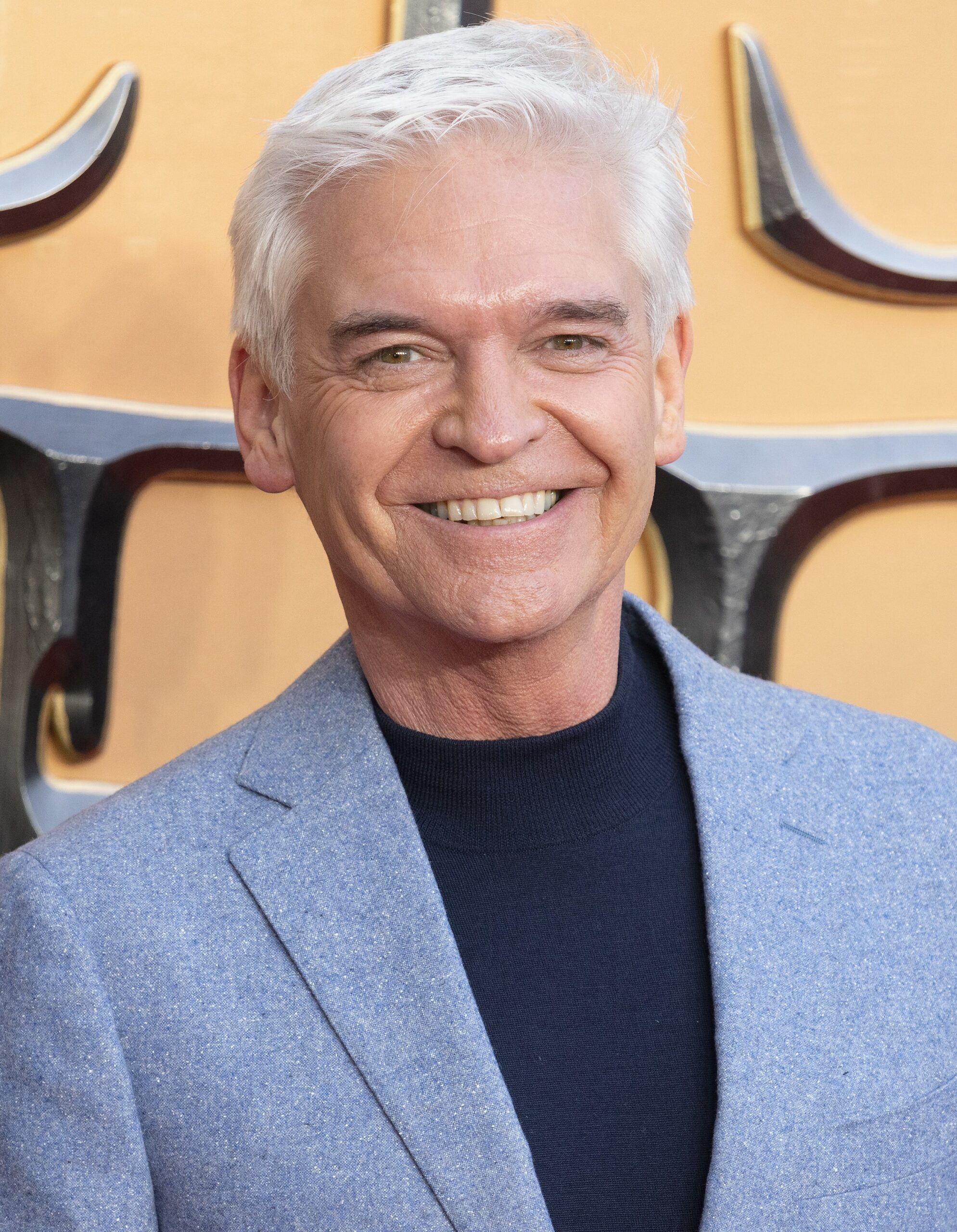 Phillip Schofield smiling at movie premiere