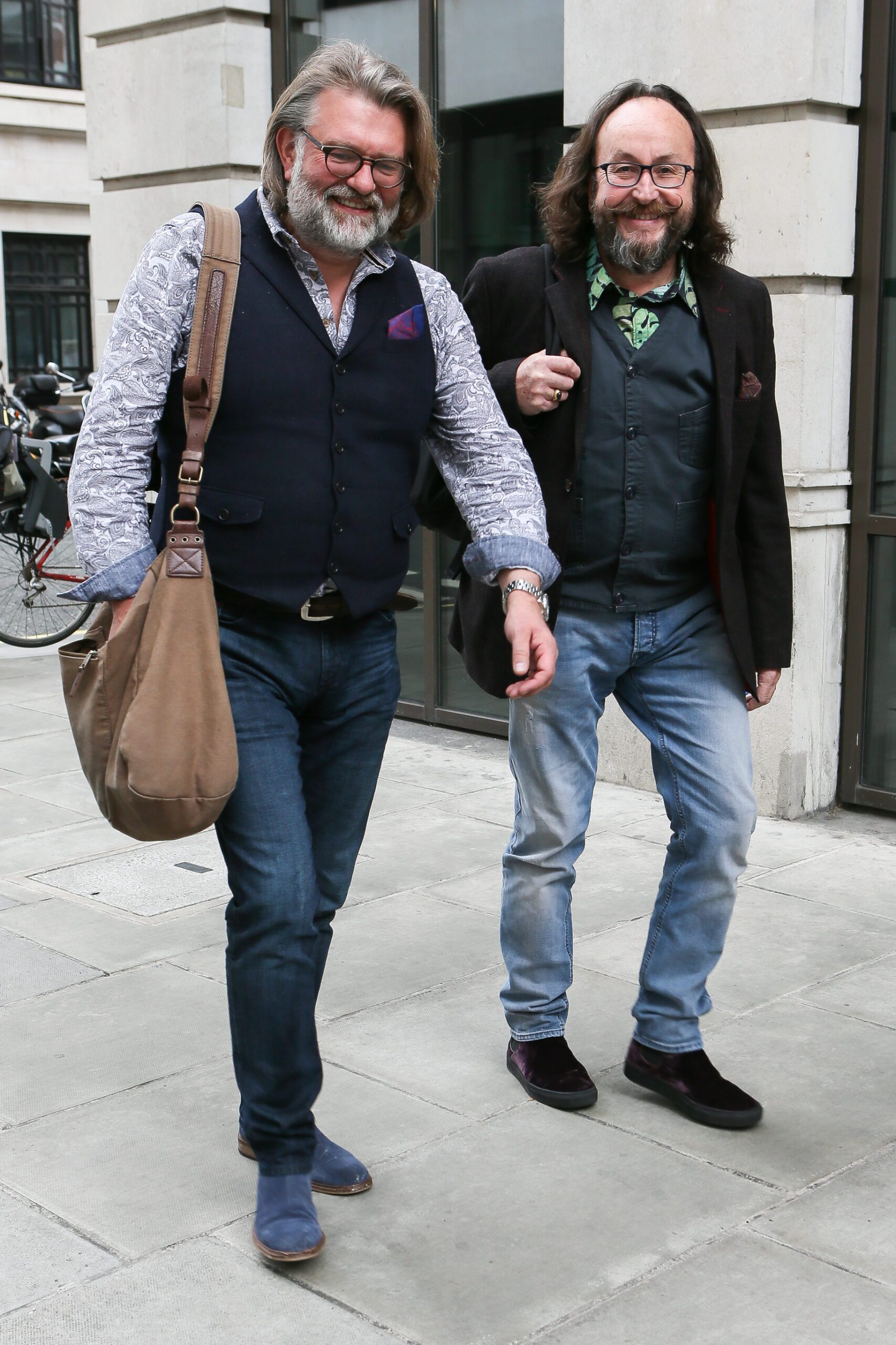 Si King and Dave Myers smiling