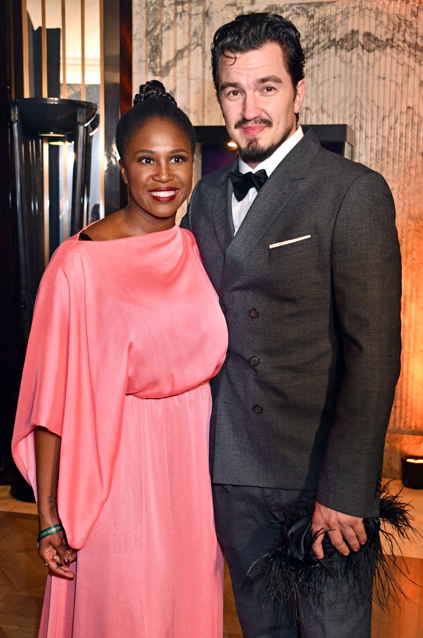Motsi Mabuse and Evgenij Voznyuk smiling
