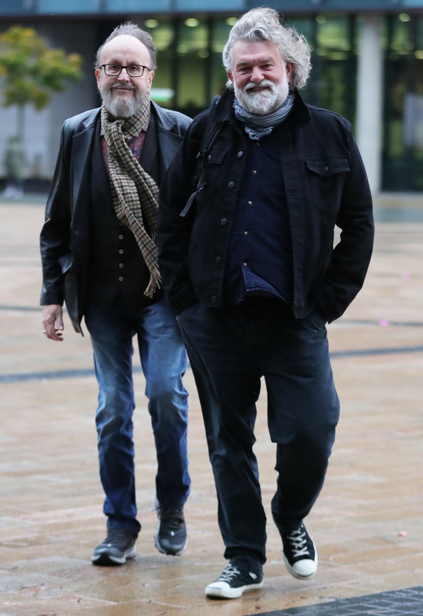 Dave Myers and Si King smiling