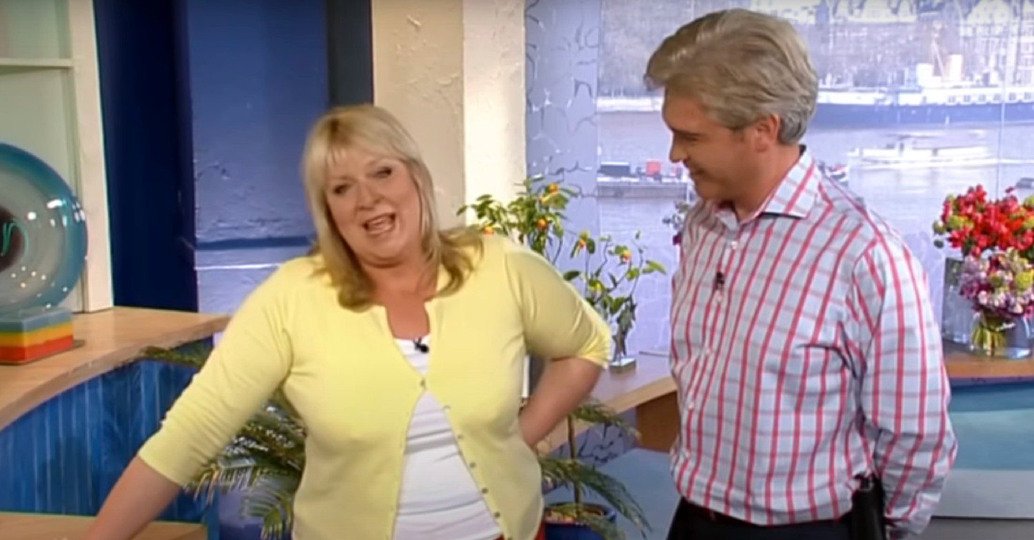 Phillip Schofield and Fern on This Morning