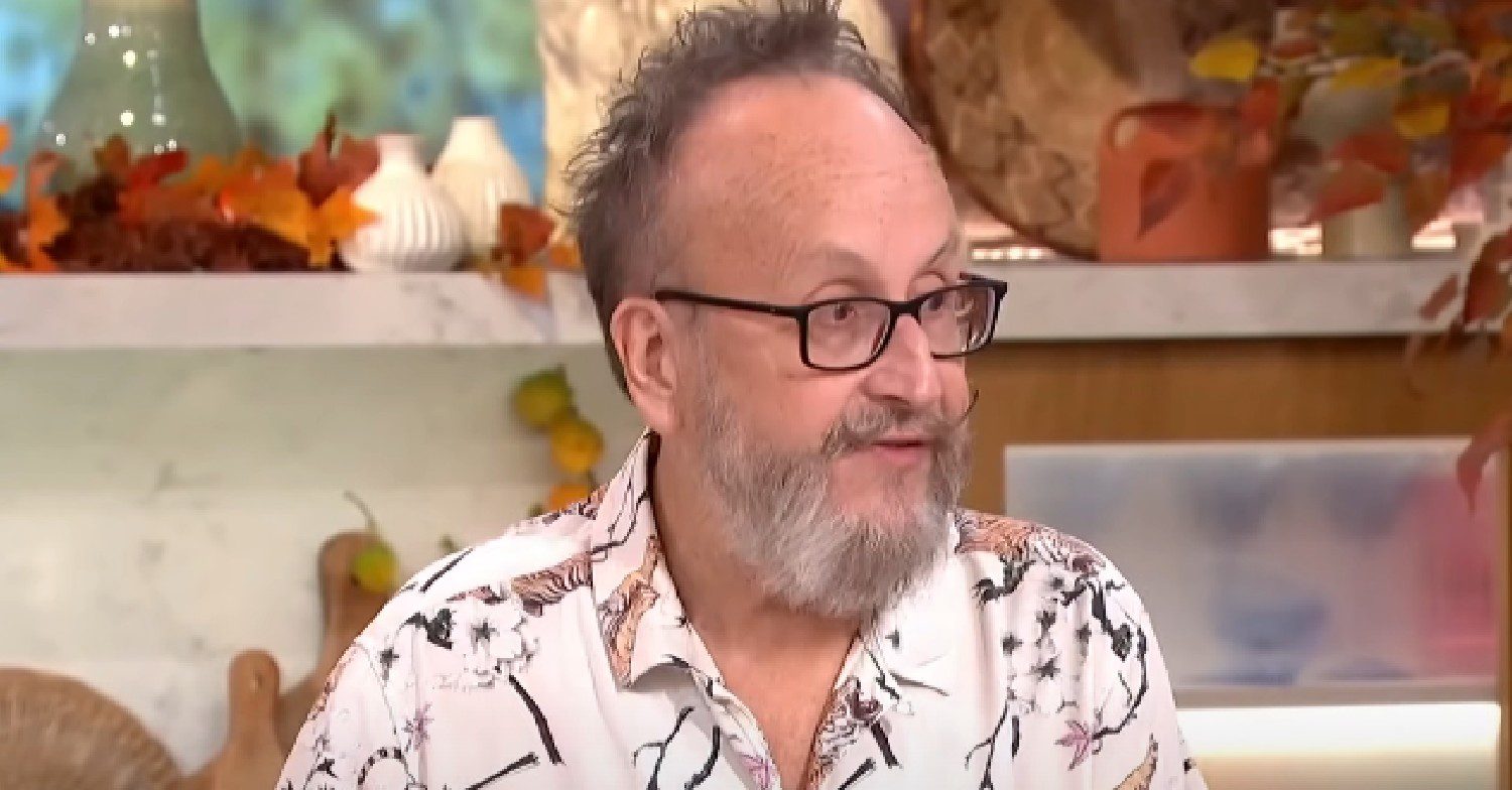 Dave Myers speaking on This Morning in October 2023