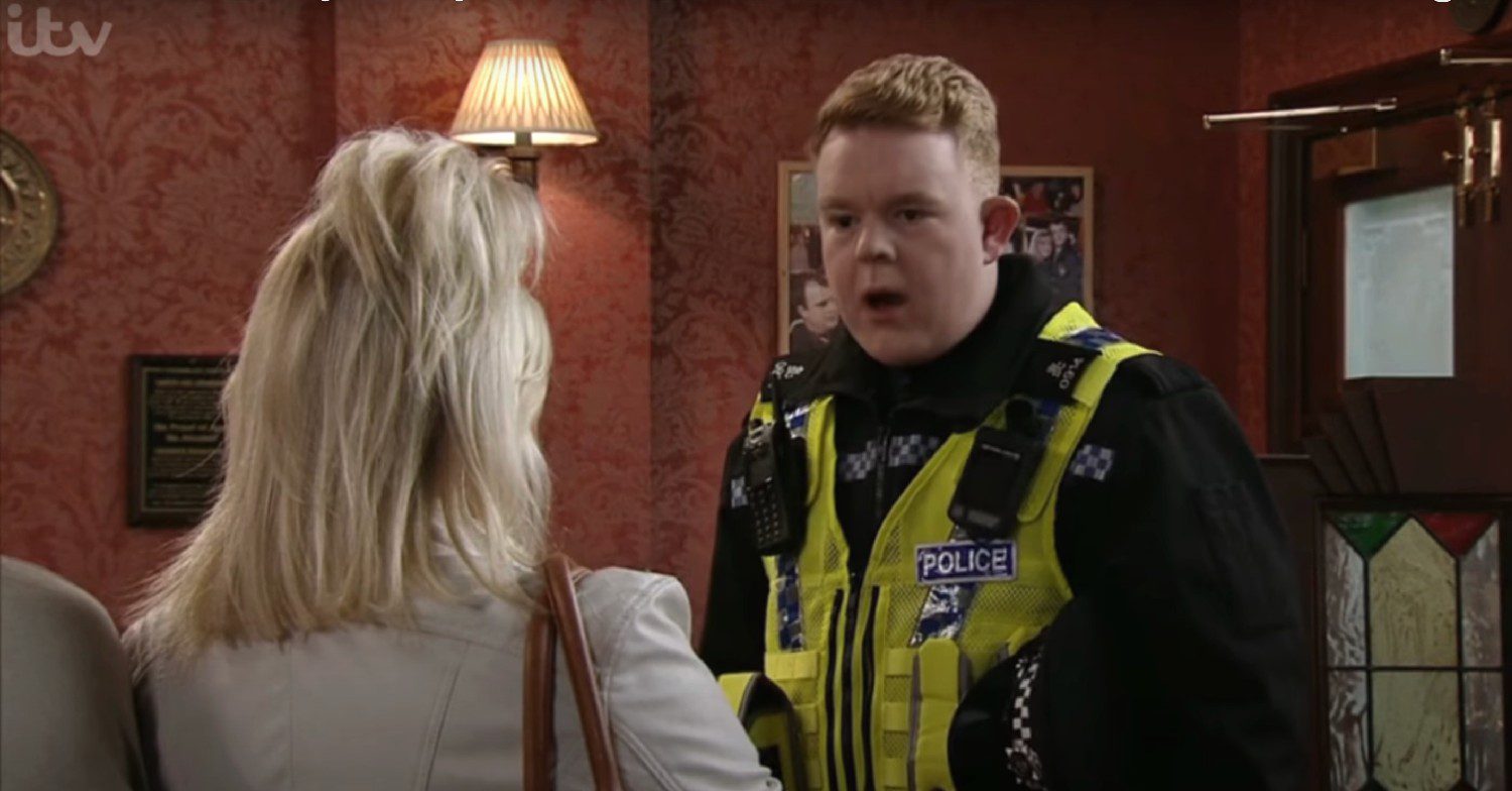 Craig Tinker - aka Colson Smith - in Coronation Street