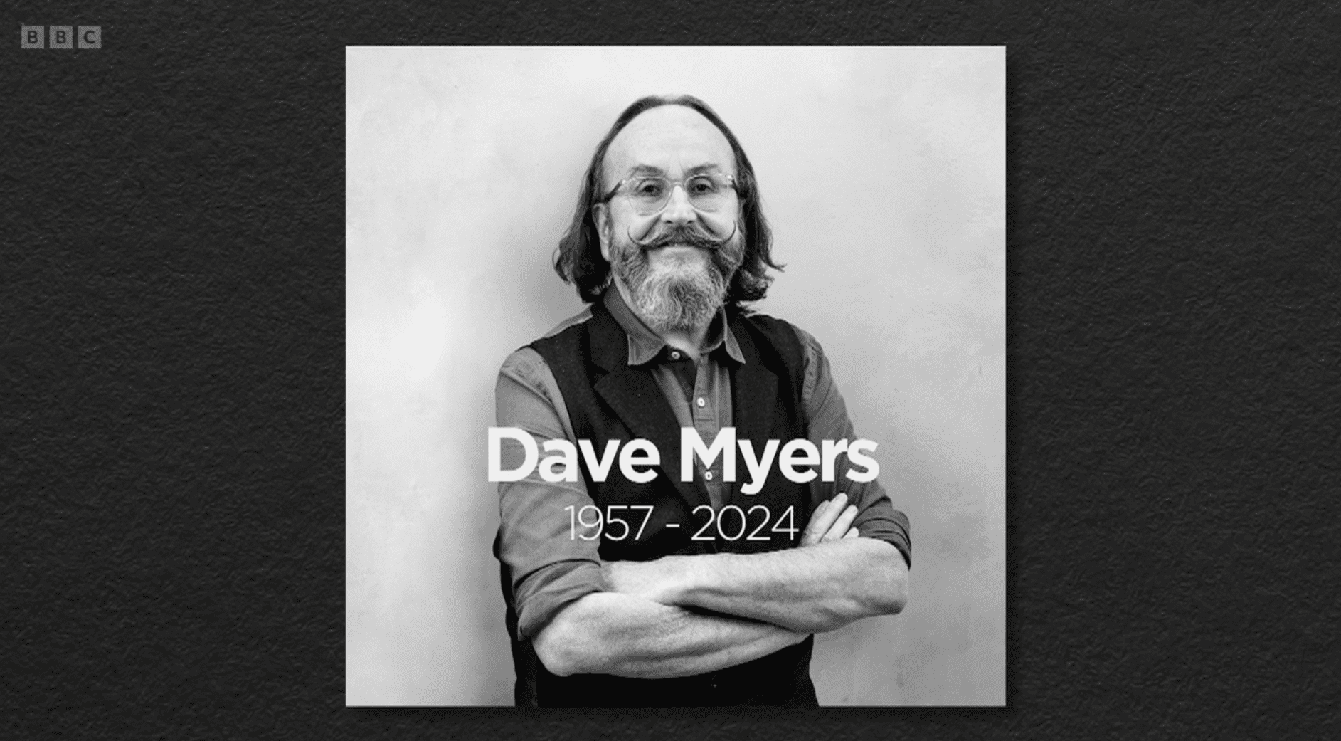 Dave Myers tribute on Saturday Kitchen
