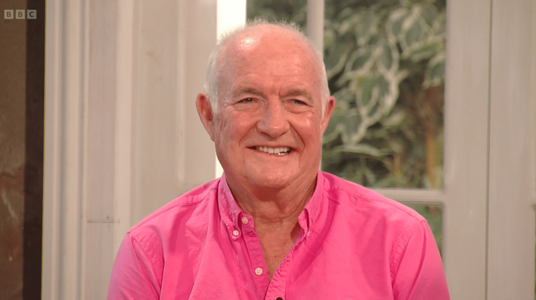 Rick Stein smiles on Saturday Kitchen