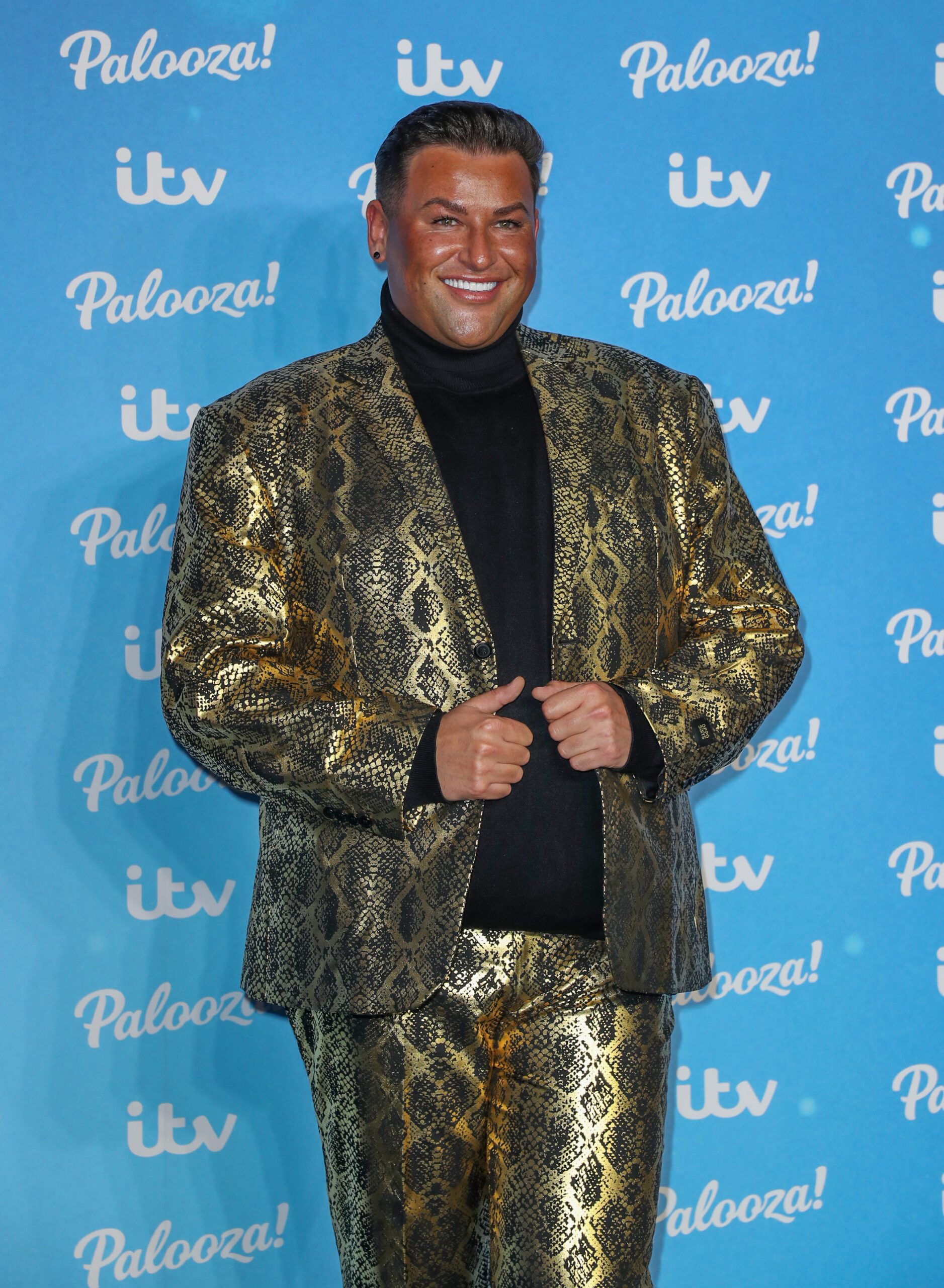 David Potts smiling at the ITV palooza