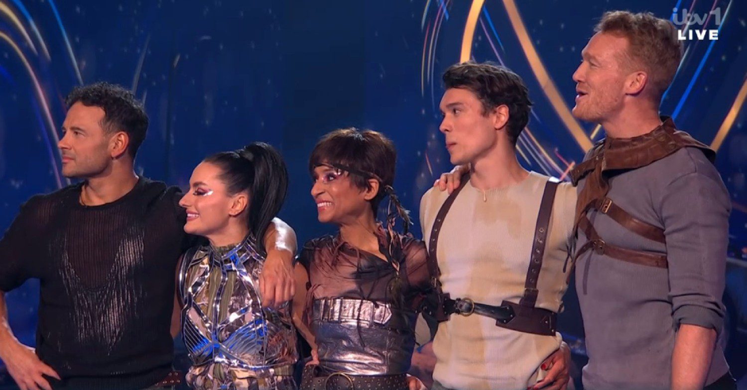 Ryan Thomas, Amber Davies, Adele Roberts, Miles Nazair, Greg Rutherford 