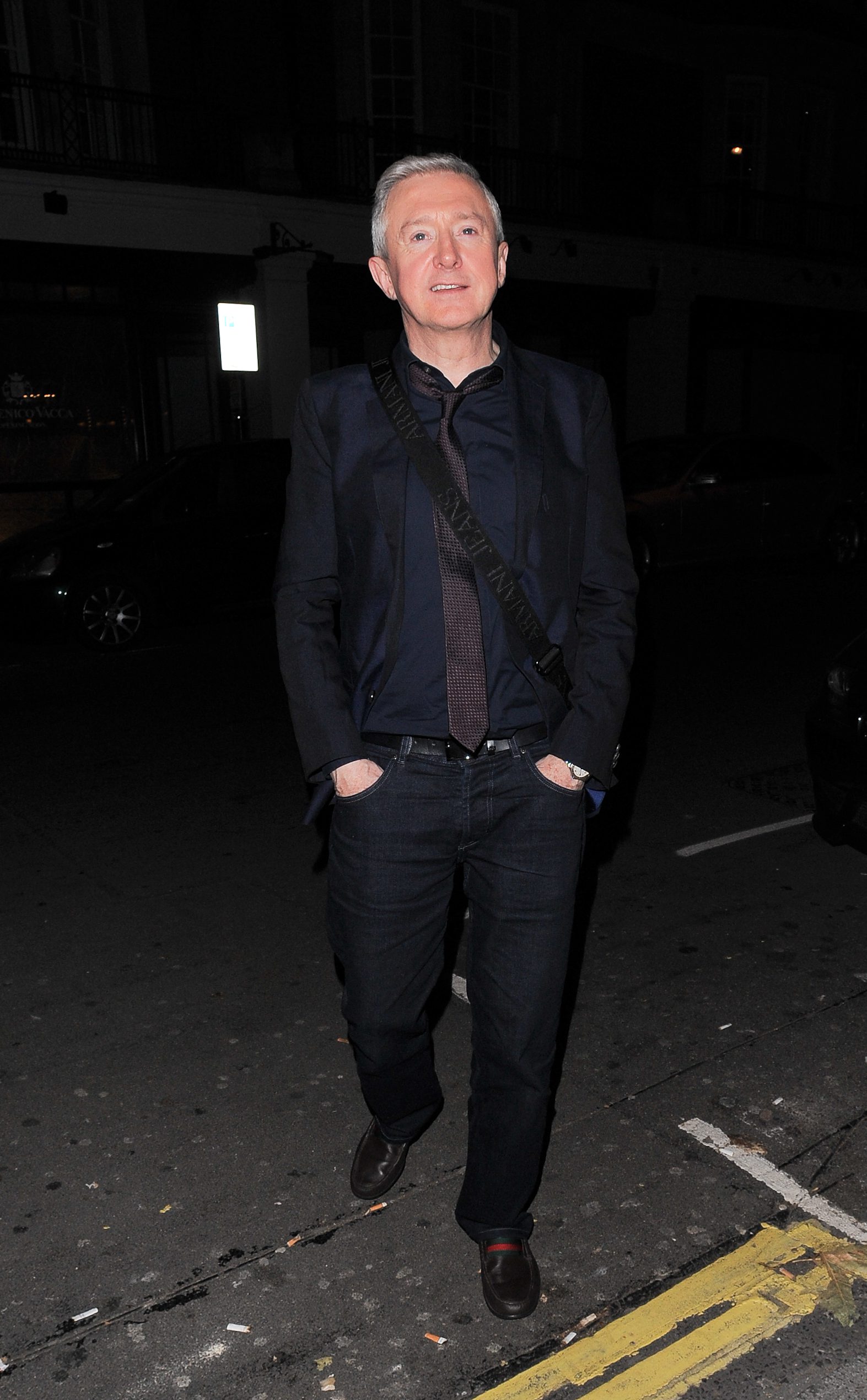 Louis Walsh looking in front