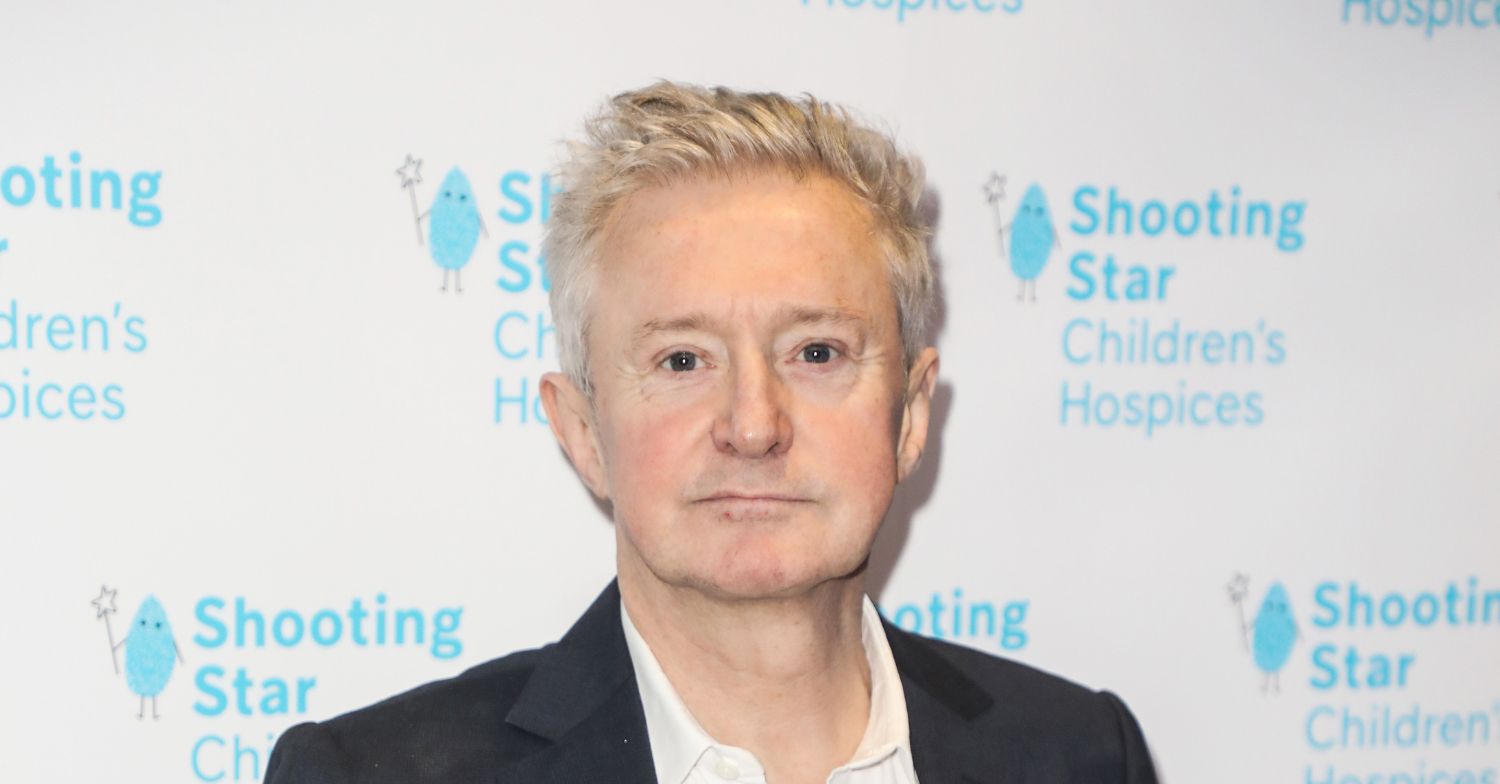 Louis Walsh gazing in front