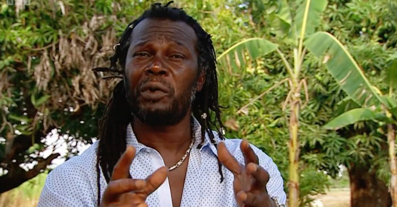 Levi Roots hosting a BBC show
