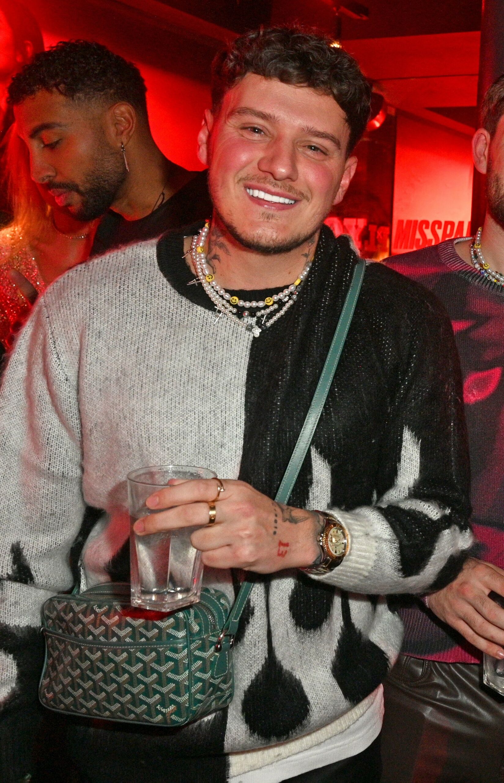 JJ Slater smiling at event