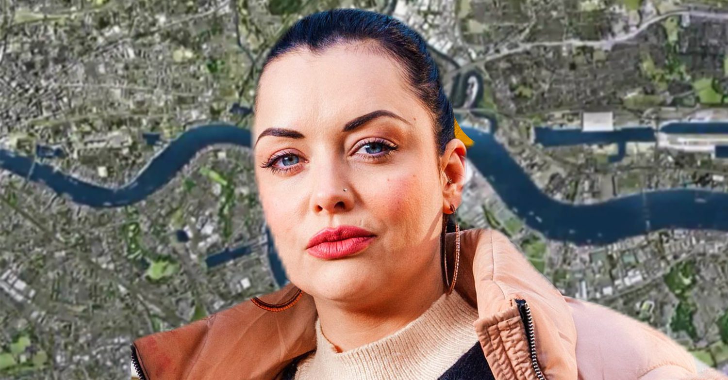 EastEnders' Whitney, the background of the Thames