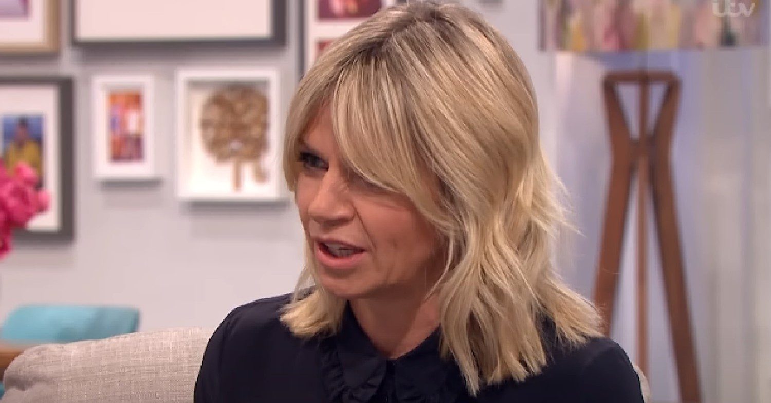 Zoe Ball speaking on Lorraine