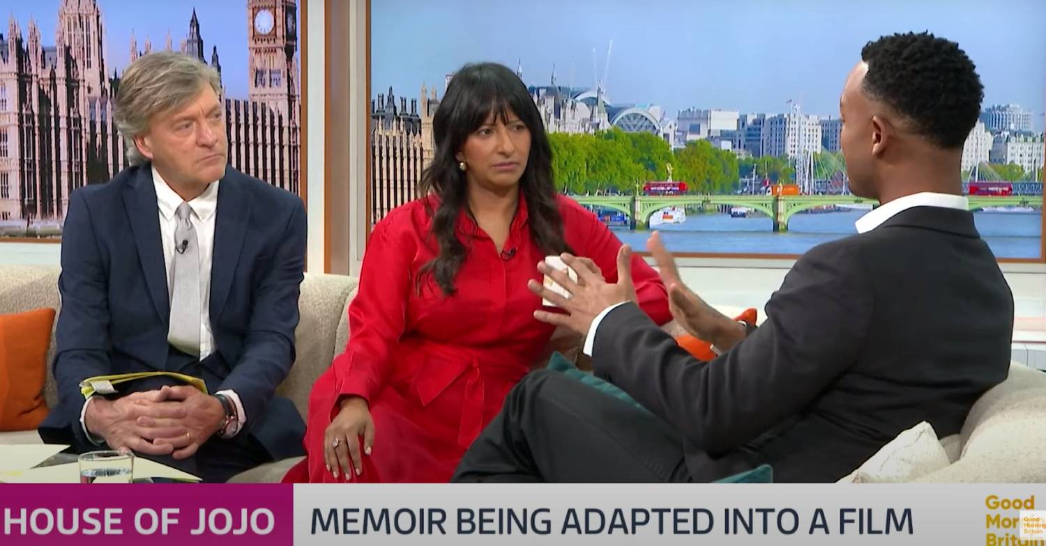 Johannes Radebe speaks with Richard Madeley and Ranvir Singh
