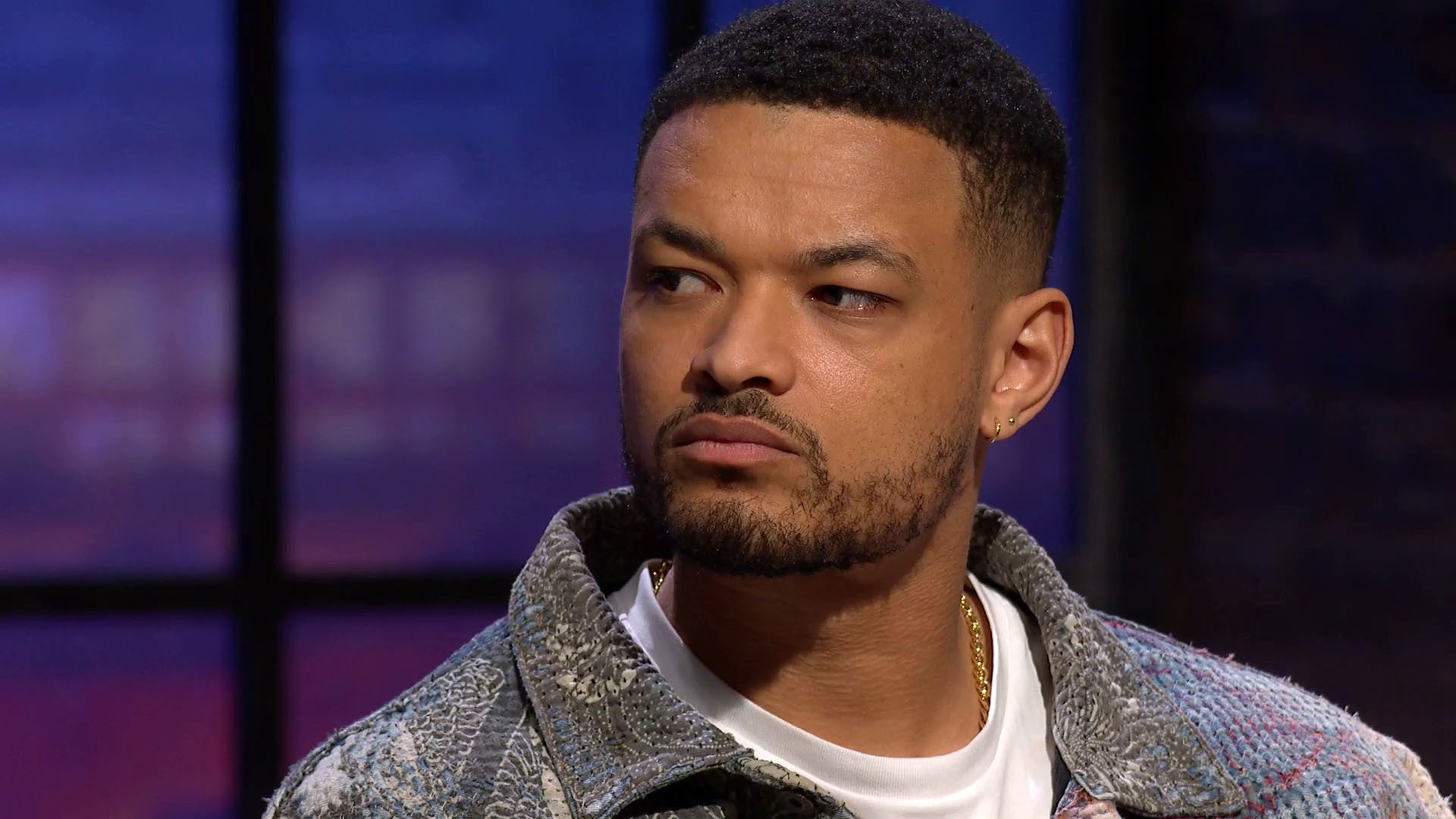 Steven Bartlett frowning on Dragons' Den series 21 episode 10
