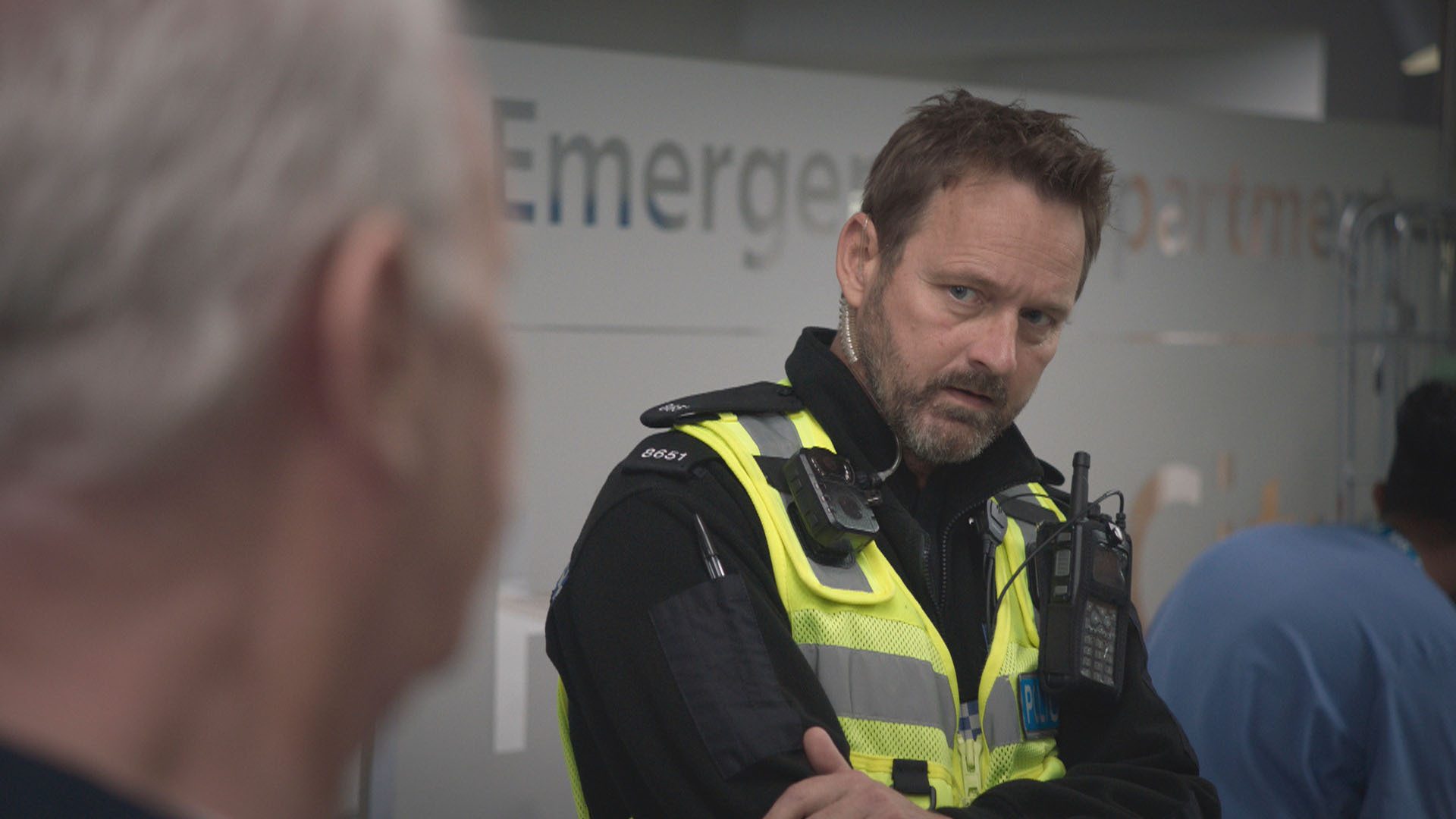 Harry looks suspicious in Casualty spoilers