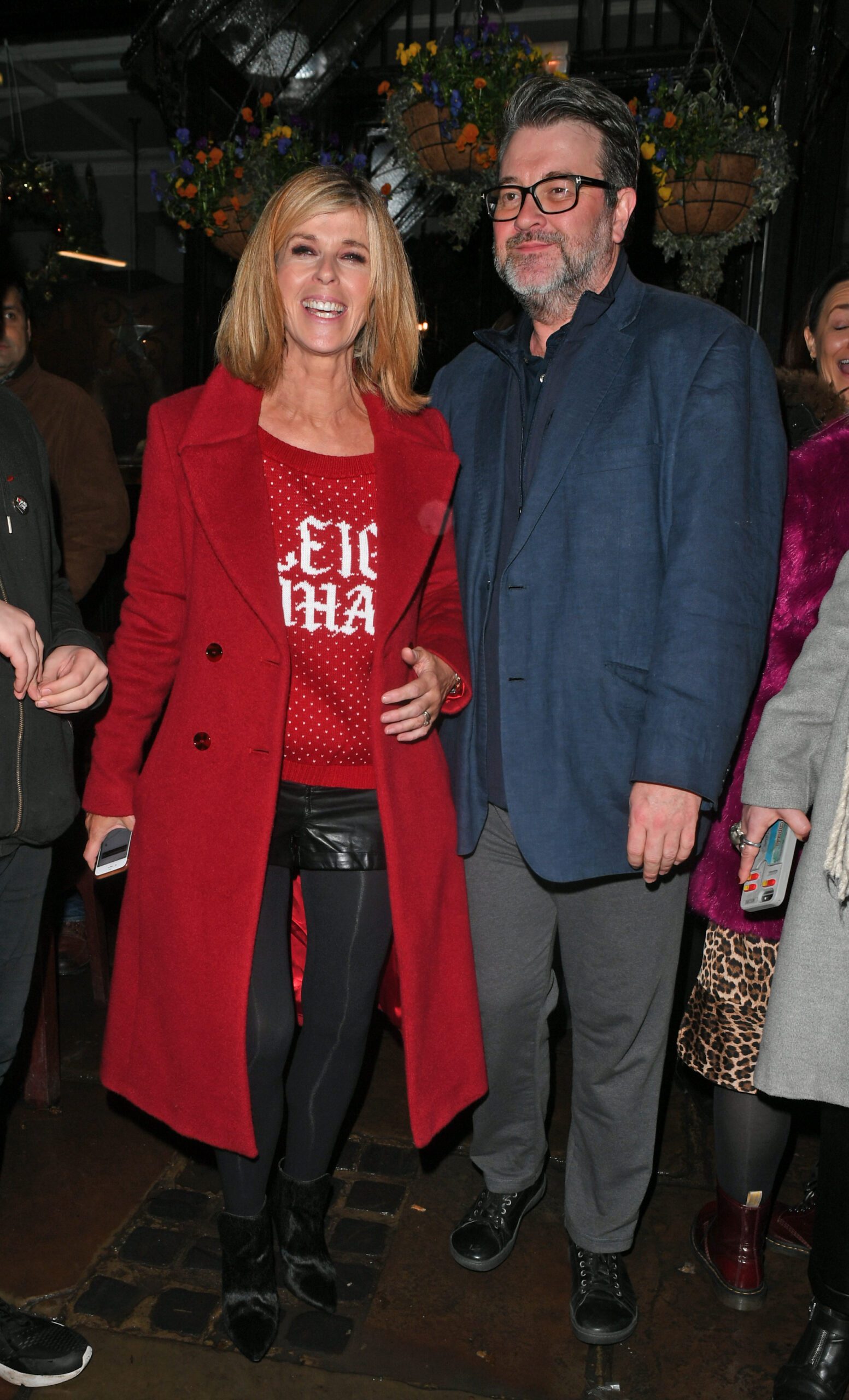 Kate Garraway and Derek Draper smiling