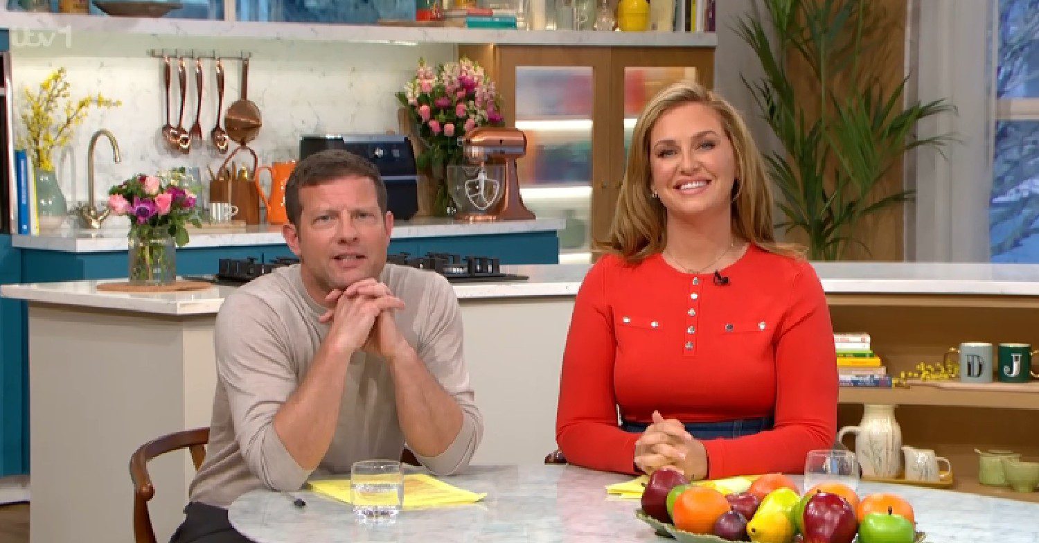 Dermot O'Leary and Josie Gibson on This Morning