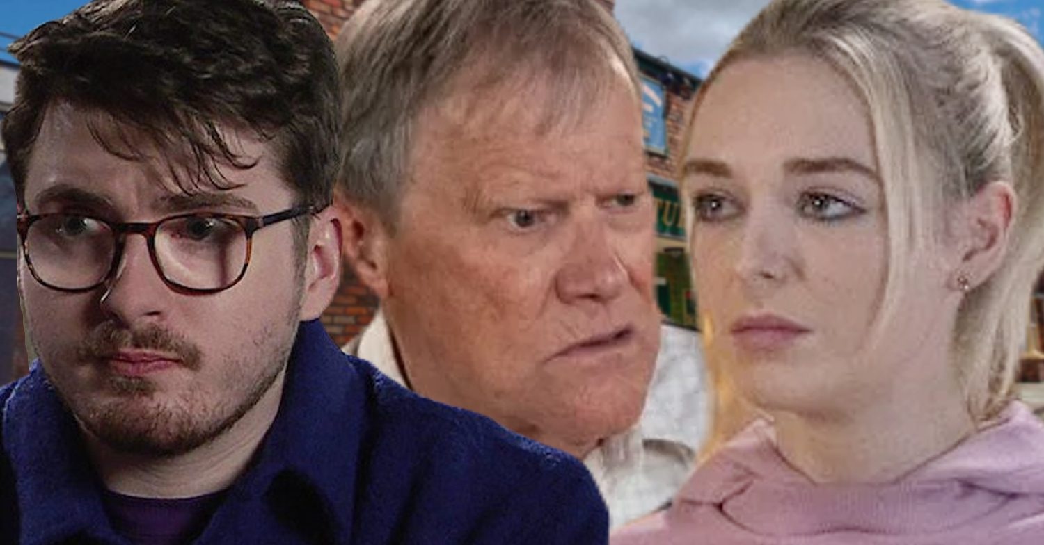 Coronation Street's Bobby, Roy, Lauren, the background of the Rovers