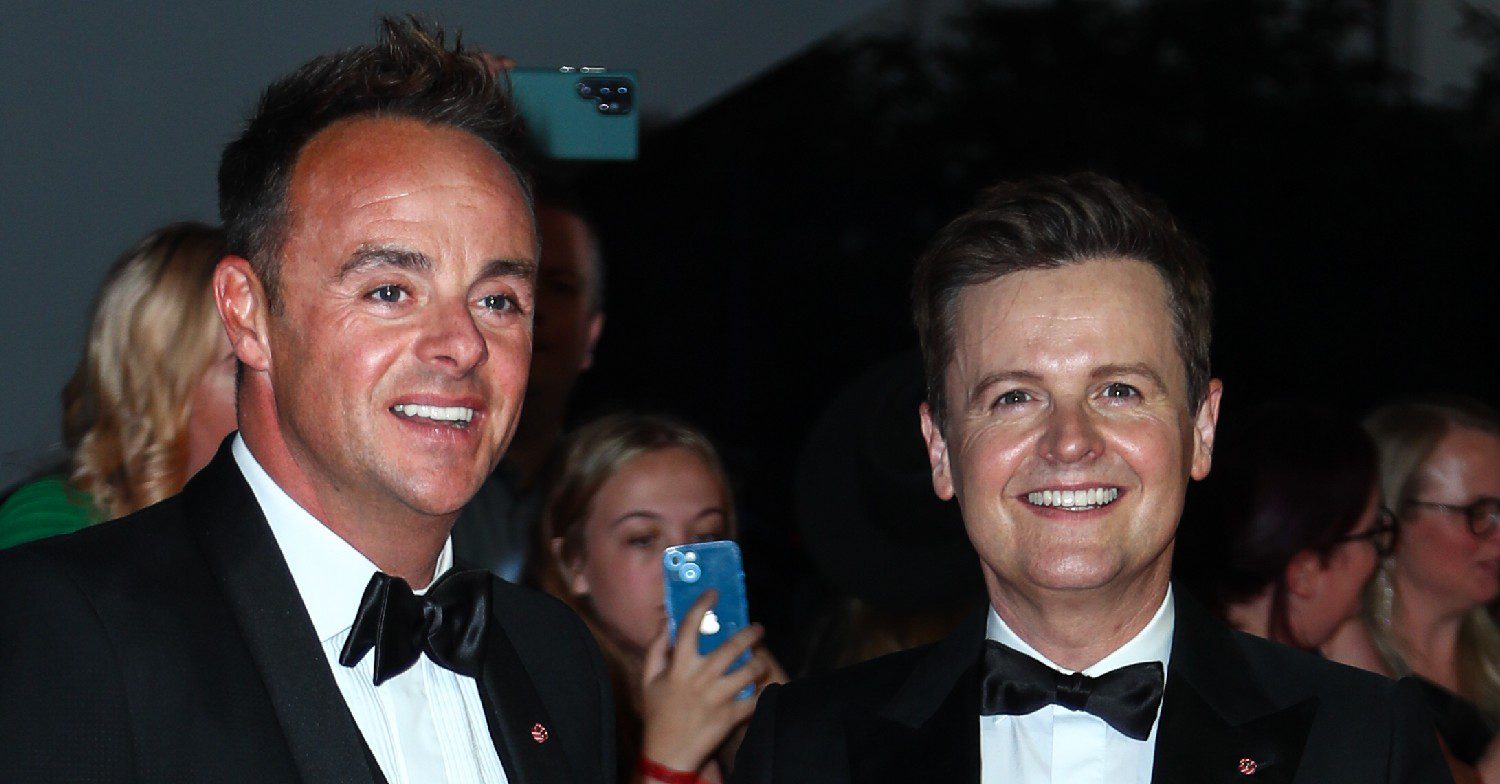 Saturday Night Takeaway hosts Ant and Dec smiling