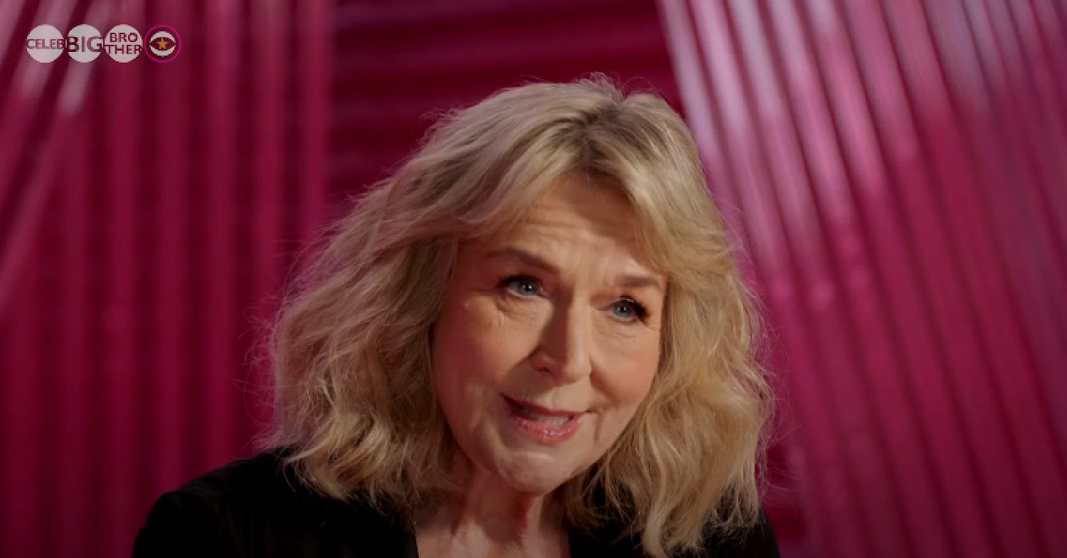 Fern Britton speaking in Celebrity Big Brother VT