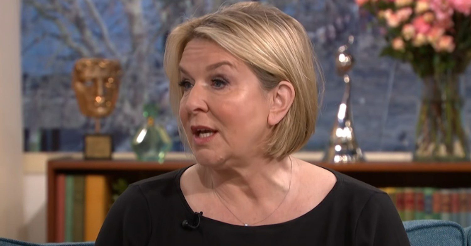 Fern Britton speaking on This Morning