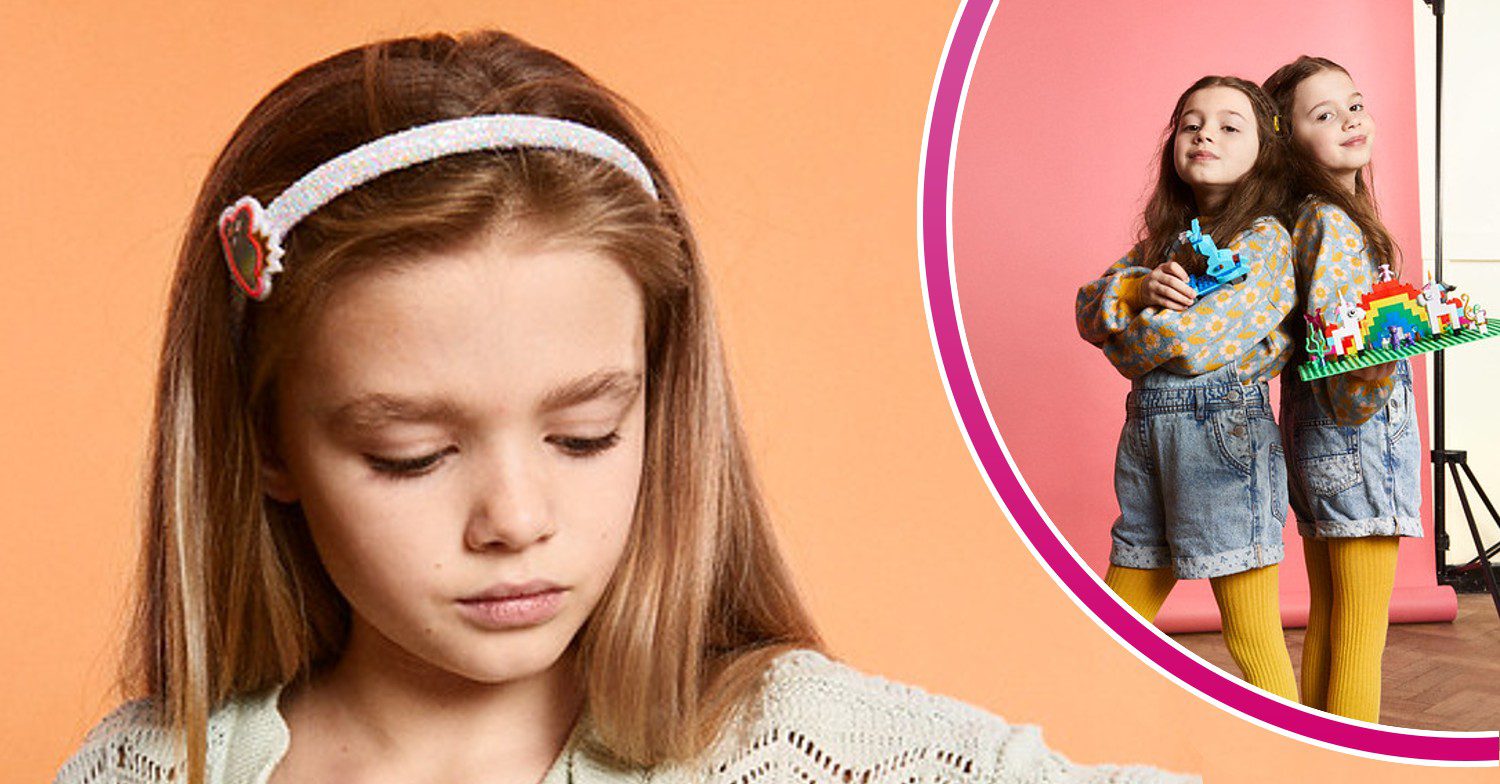 Three girls playing with Lego