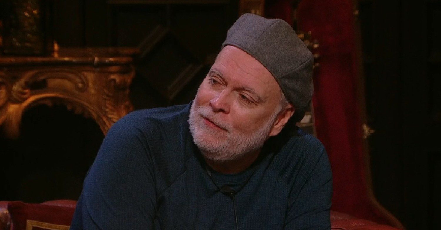 Gary Goldsmith tilting his head on Celebrity Big Brother