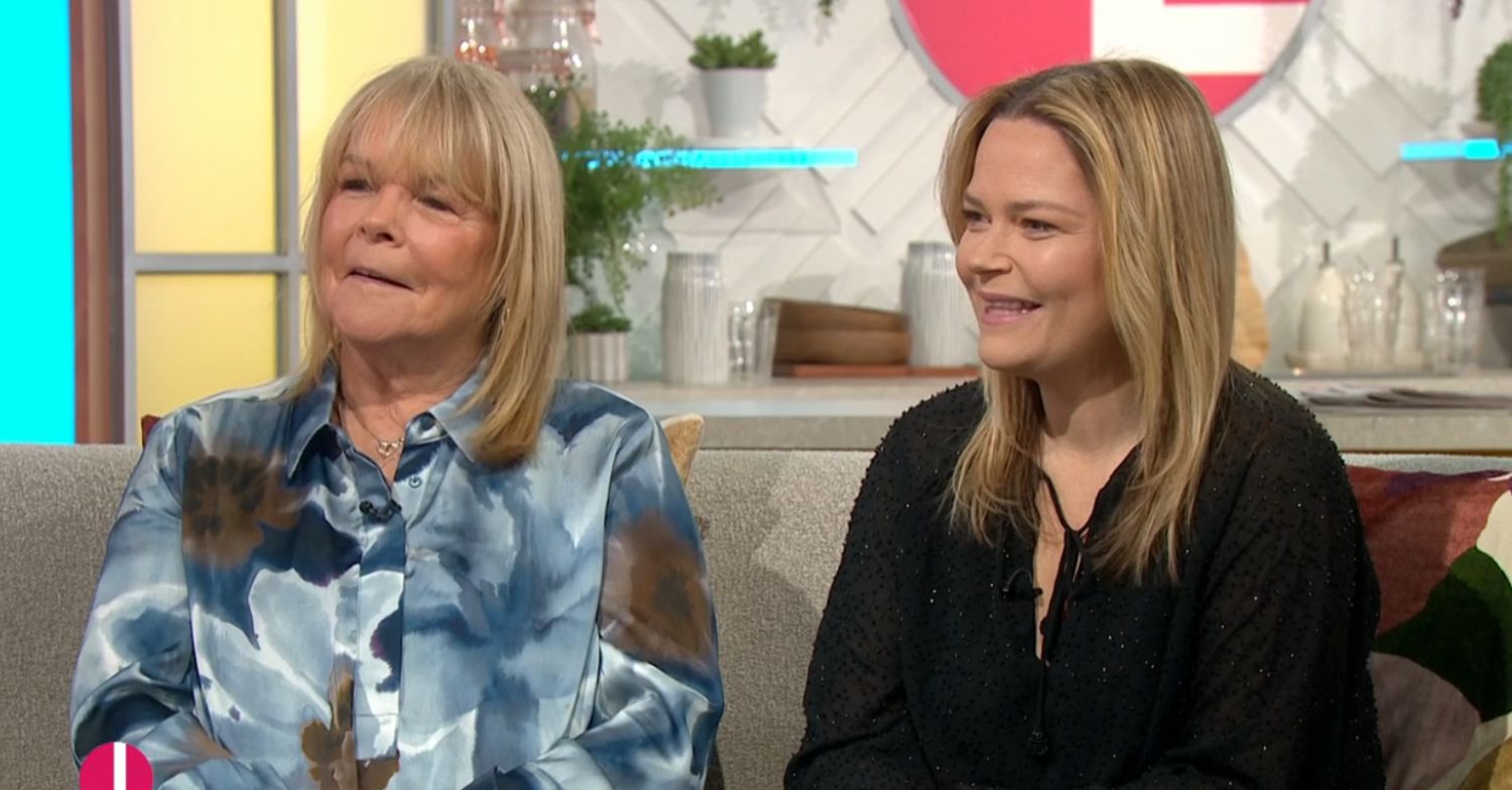 Linda Robson on Lorraine with her daughter Lauren